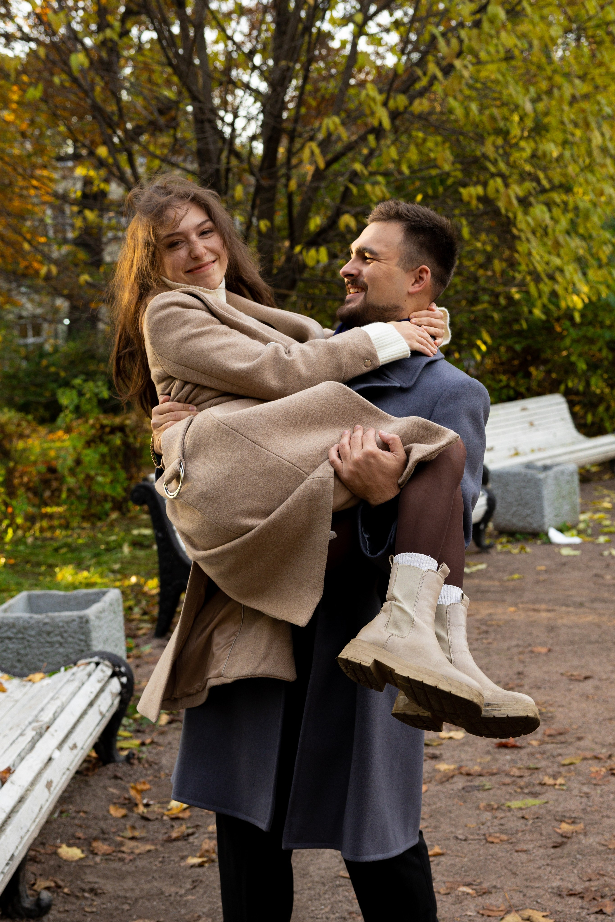 Прогулка по парку. Питерский фотограф