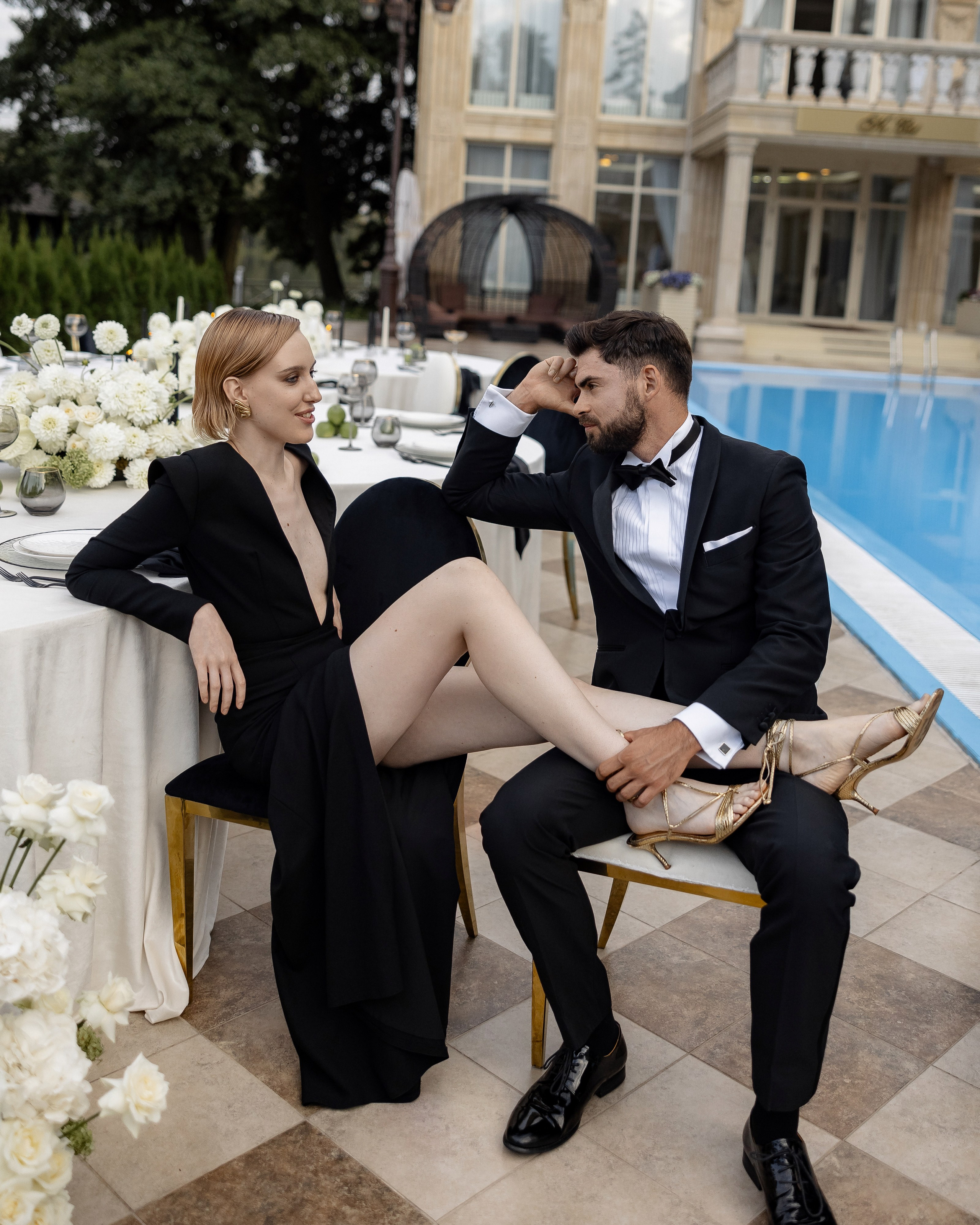 Катя & Алекс. Довиль. Оформление свадеб, декор свадеб Вера Маркова, Москва