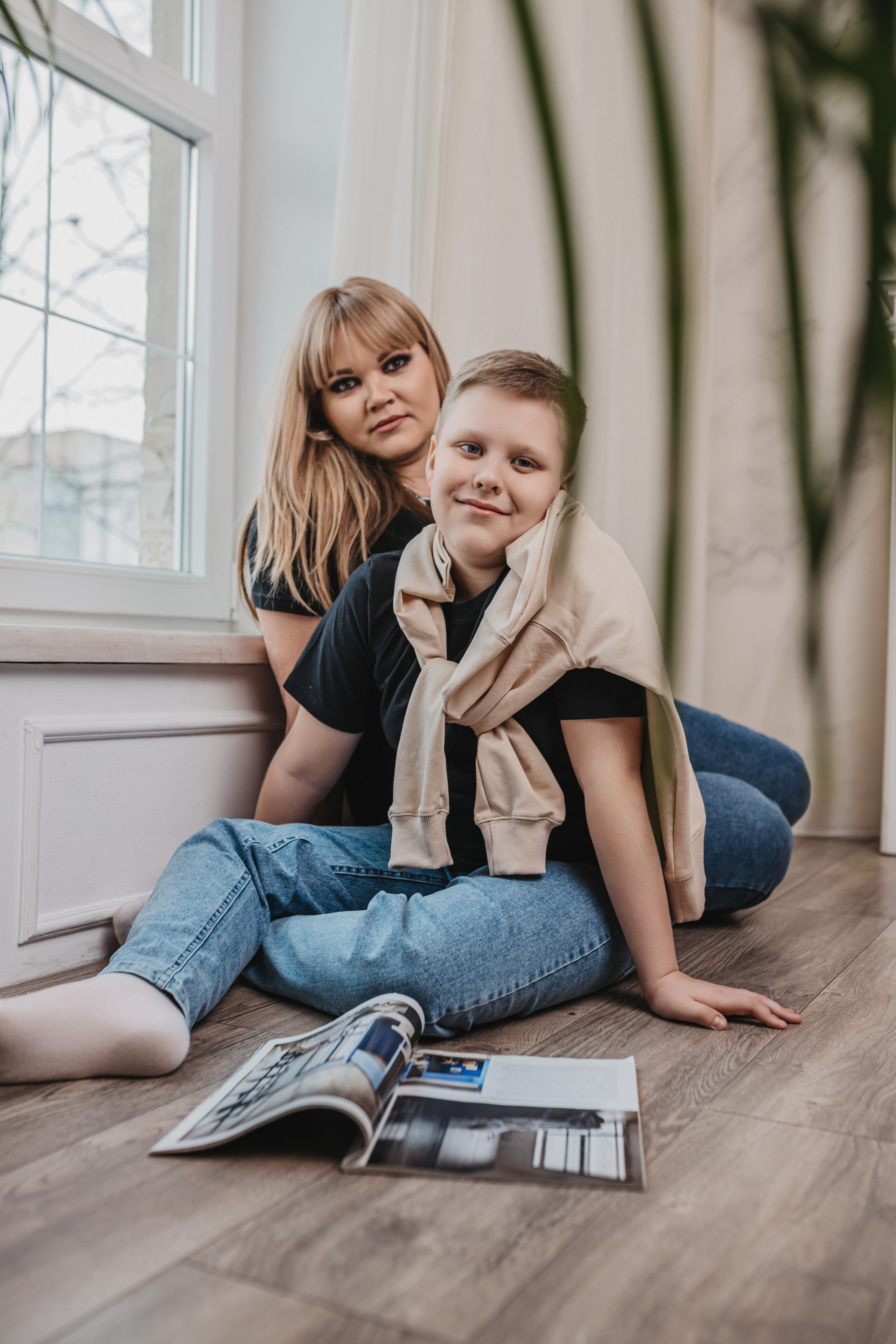 Ольга с сыном. Фотографирую женщин, мужчин и их отношения