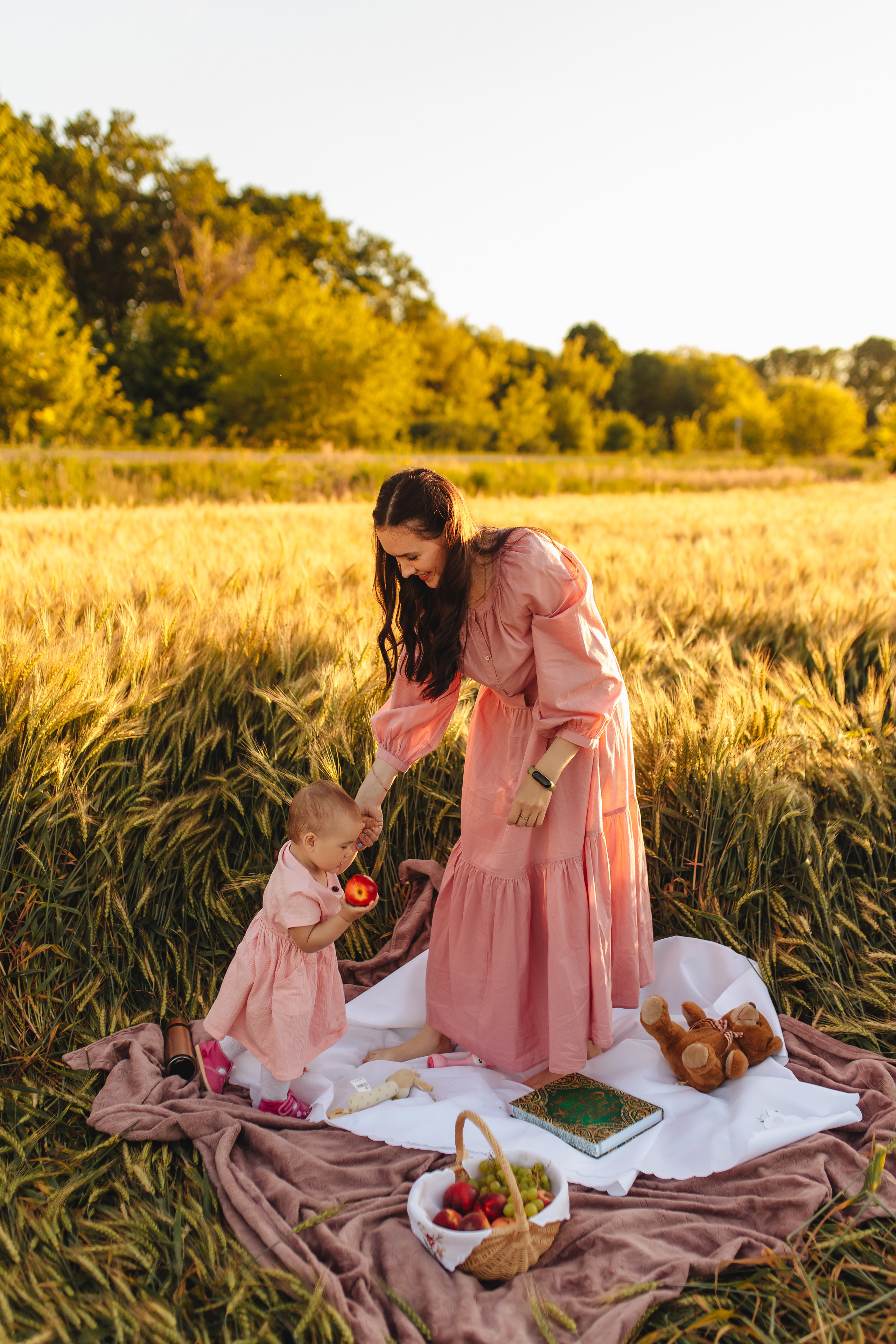 Закатное поле. Свадебный и семейный фотограф в Туле и области Маша Костина