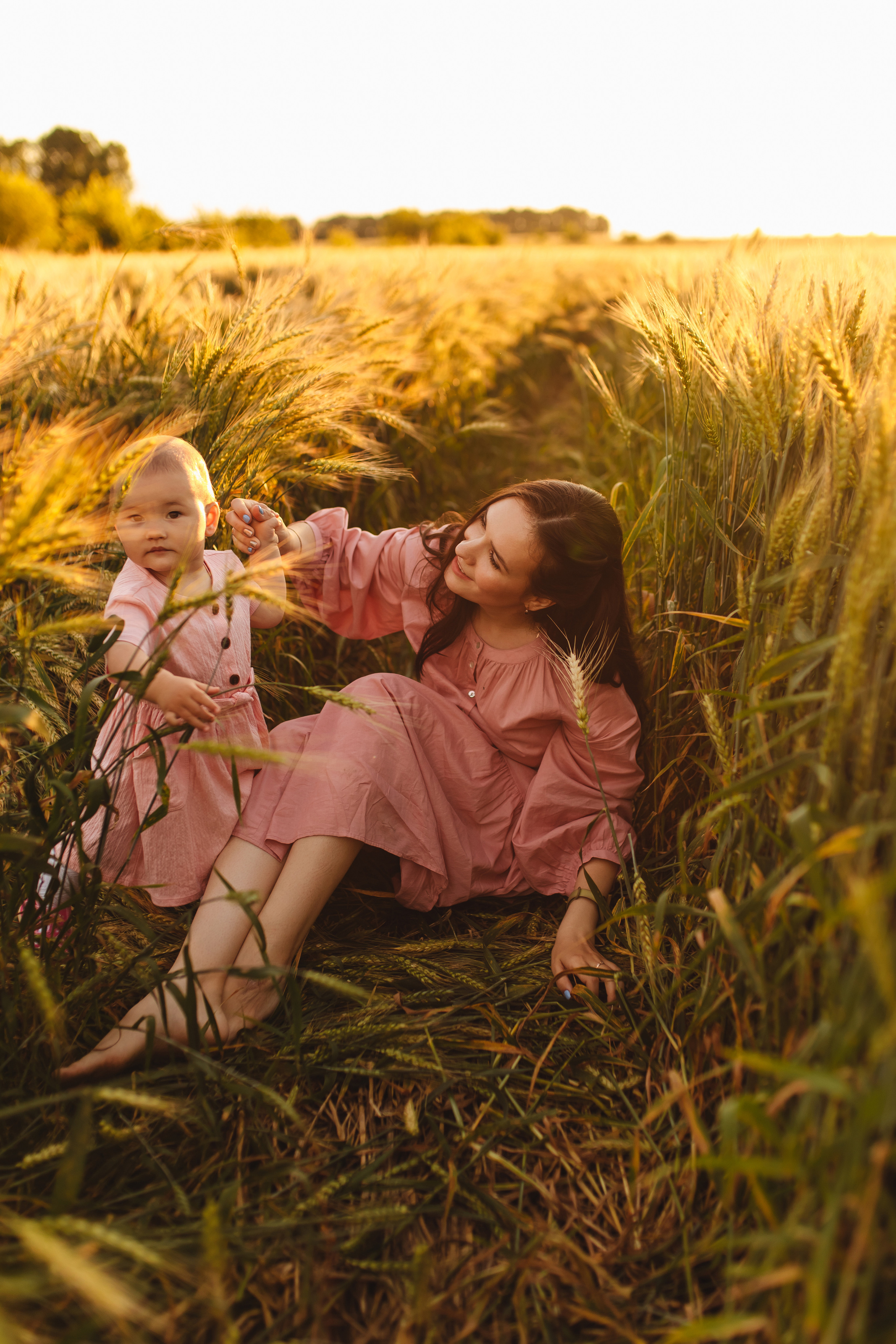 Закатное поле. Свадебный и семейный фотограф в Туле и области Маша Костина