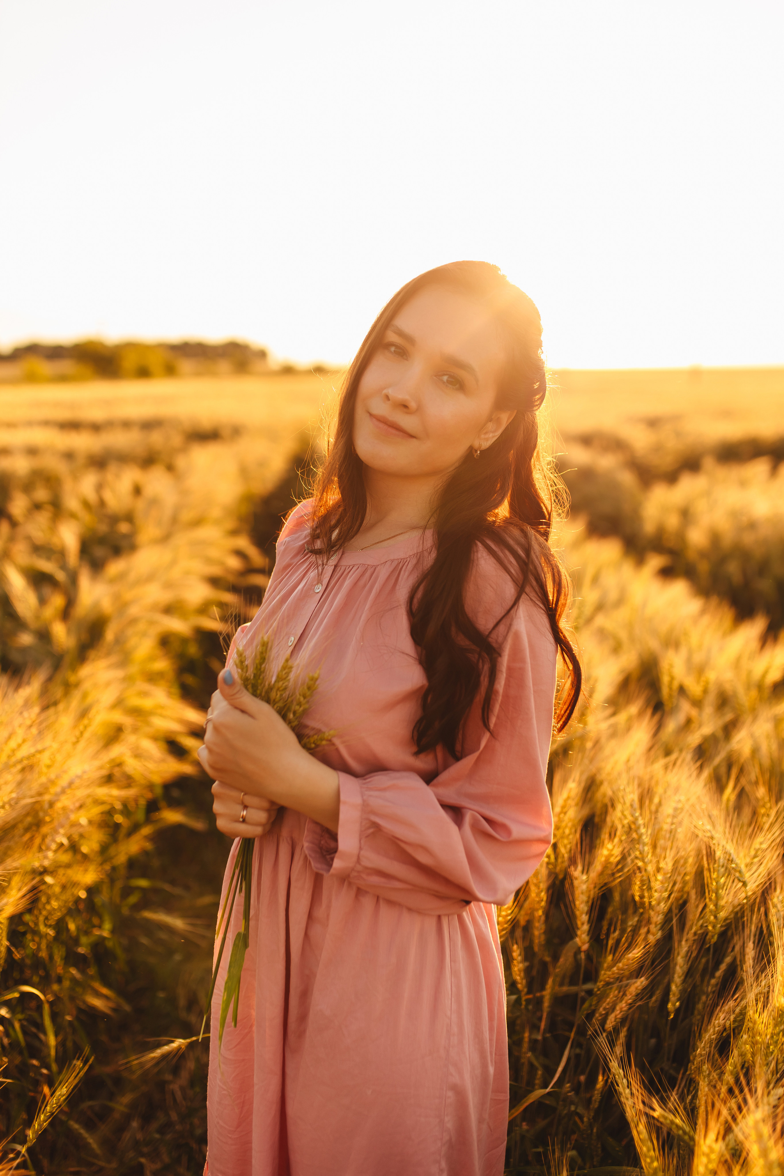 Закатное поле. Свадебный и семейный фотограф в Туле и области Маша Костина