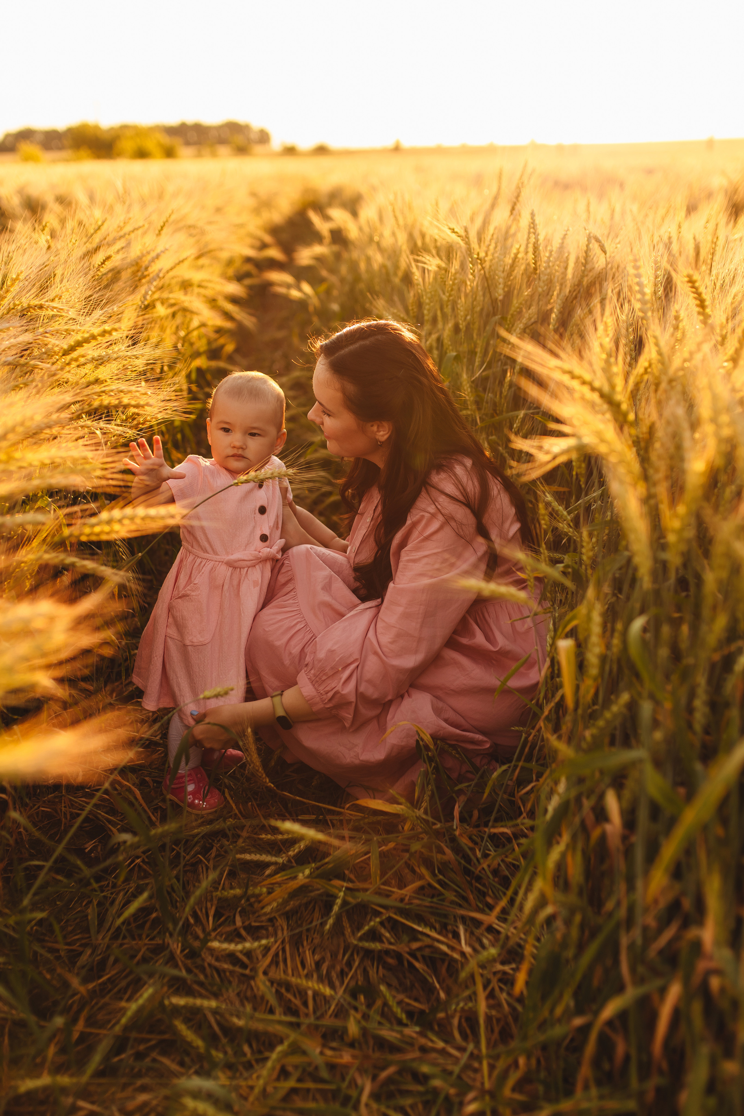 Закатное поле. Свадебный и семейный фотограф в Туле и области Маша Костина