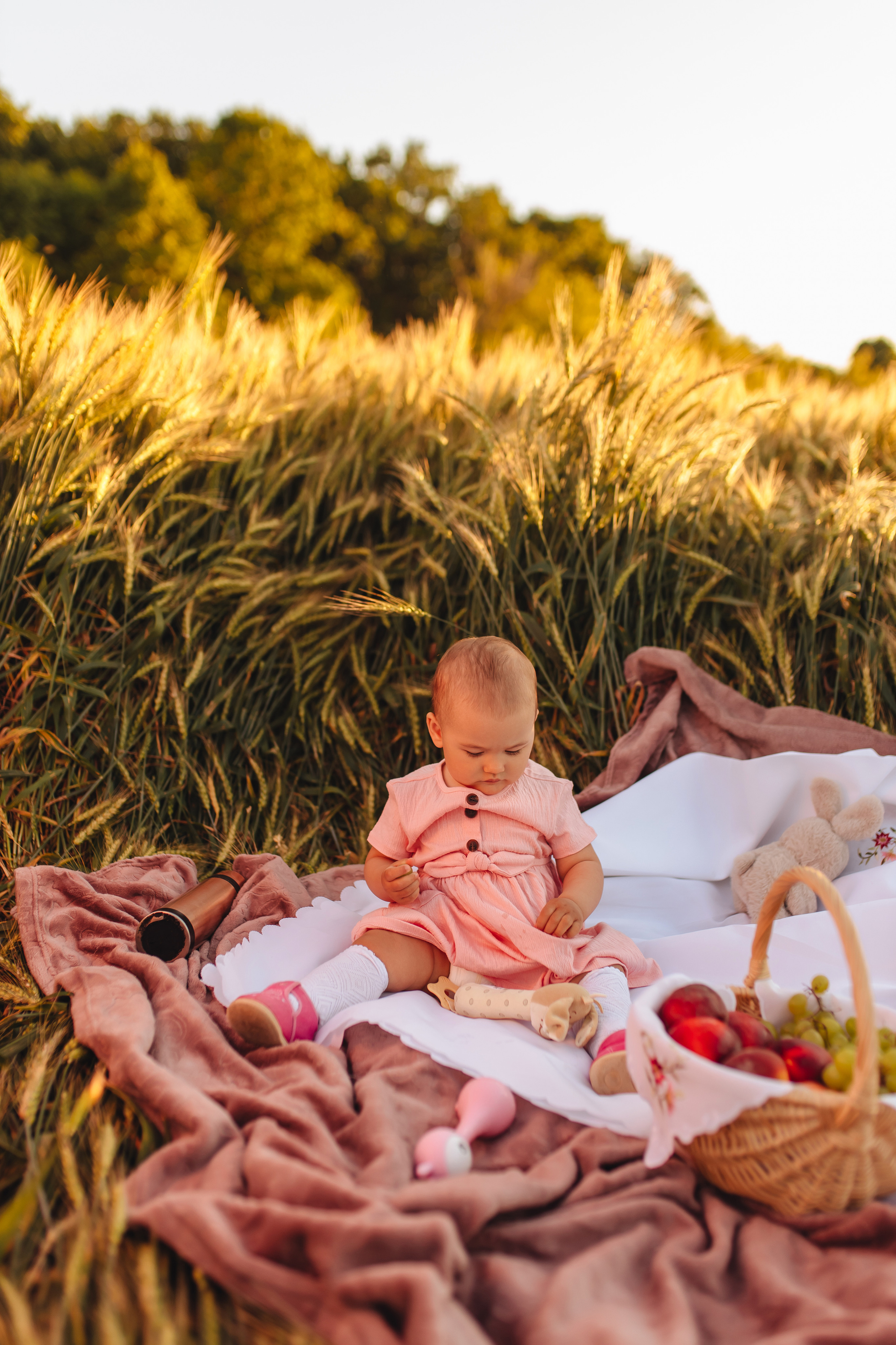 Закатное поле. Свадебный и семейный фотограф в Туле и области Маша Костина