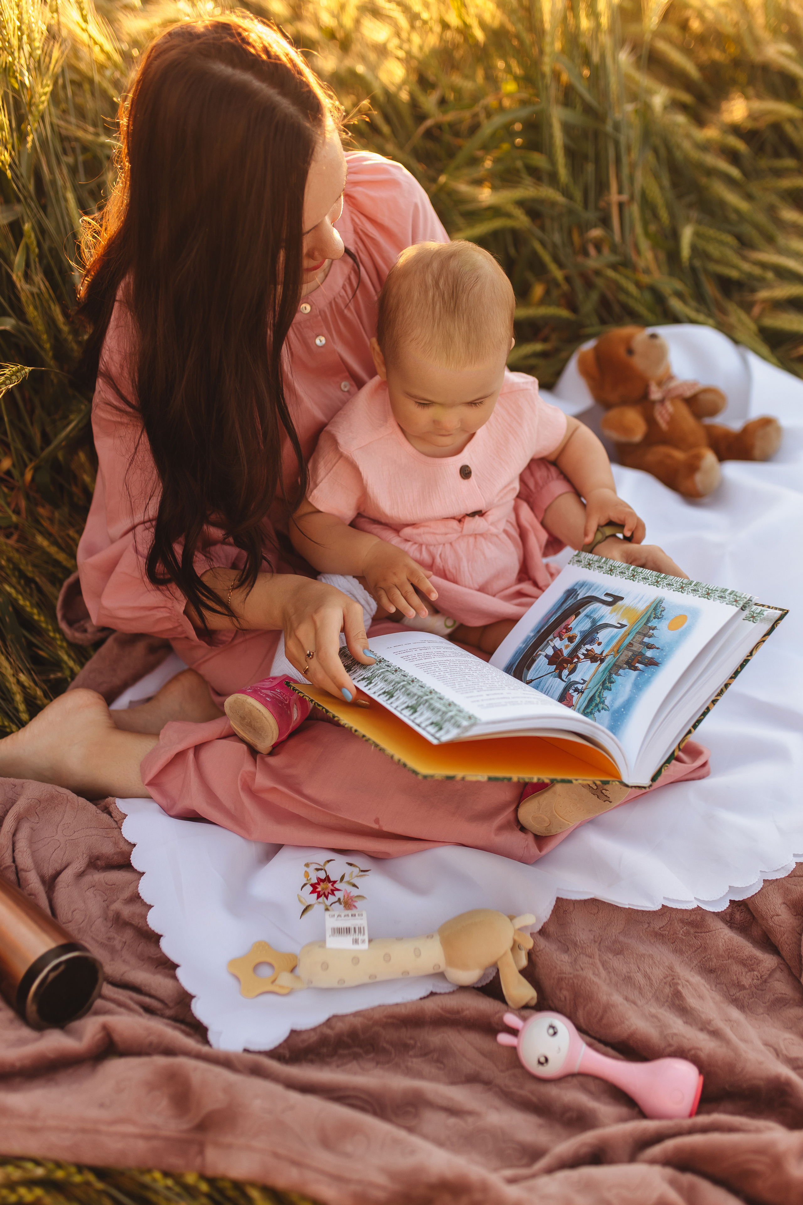 Закатное поле. Свадебный и семейный фотограф в Туле и области Маша Костина