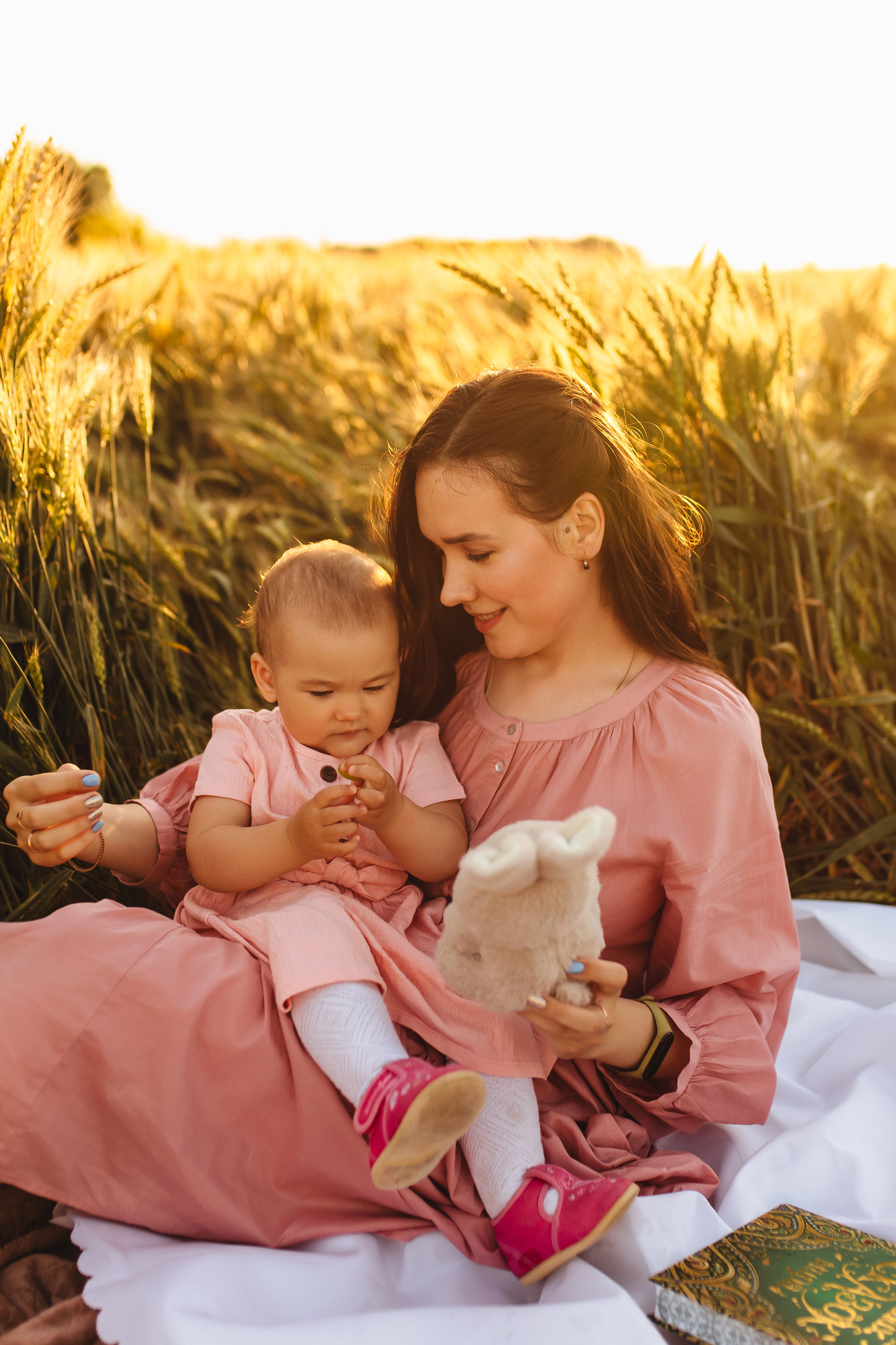 Закатное поле. Свадебный и семейный фотограф в Туле и области Маша Костина