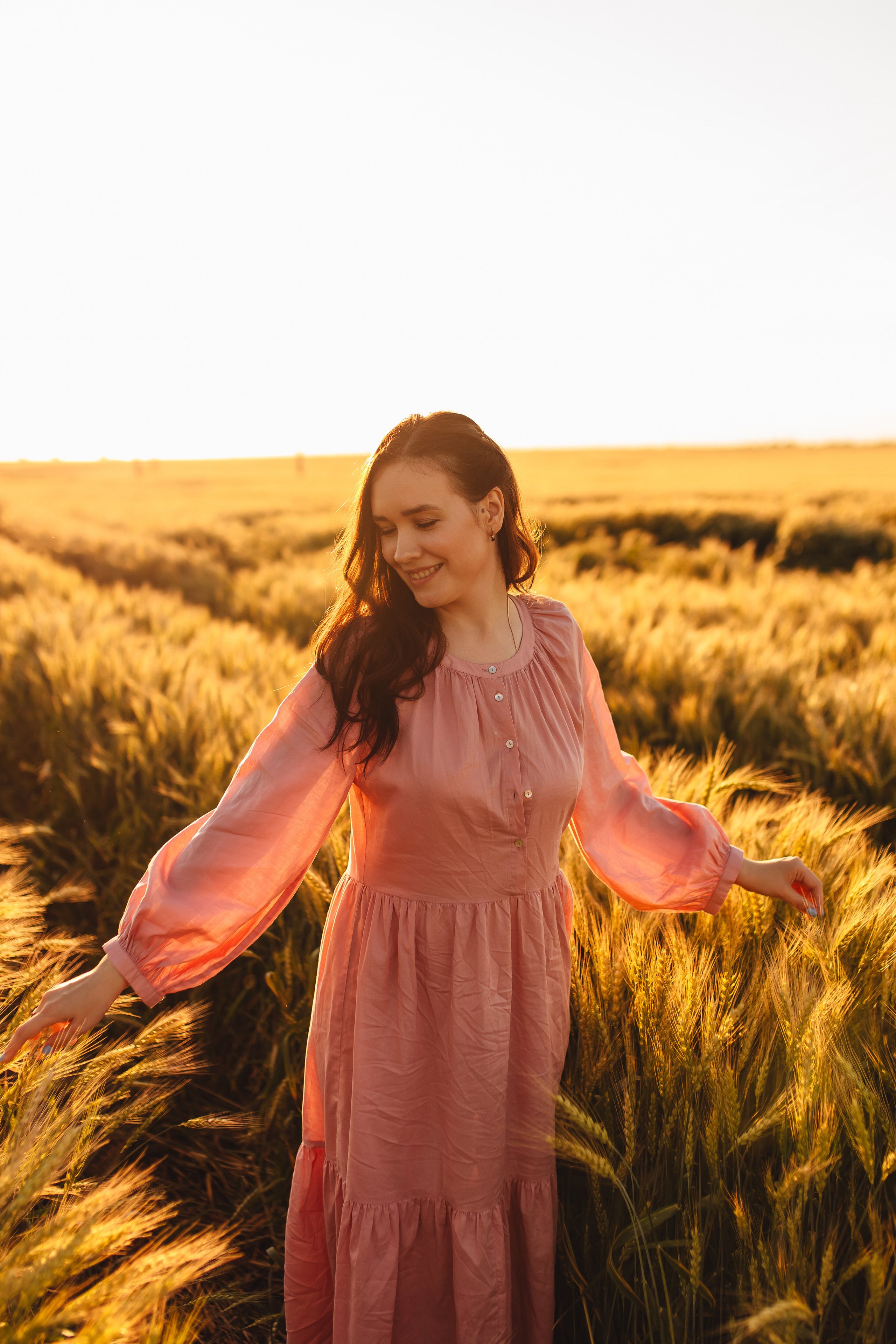Закатное поле. Свадебный и семейный фотограф в Туле и области Маша Костина
