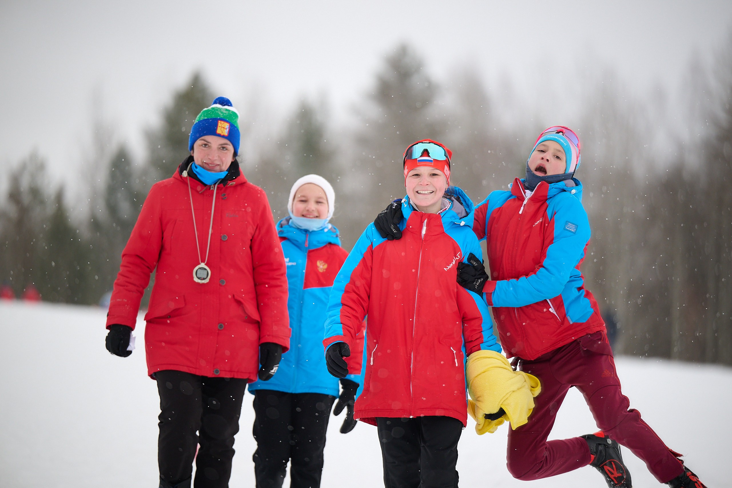 Всероссийские соревнования по лыжным гонкам «Пионерская правда». Ижевс. Спортивный репортажный фотограф в Ижевске Сергей Мерзляков