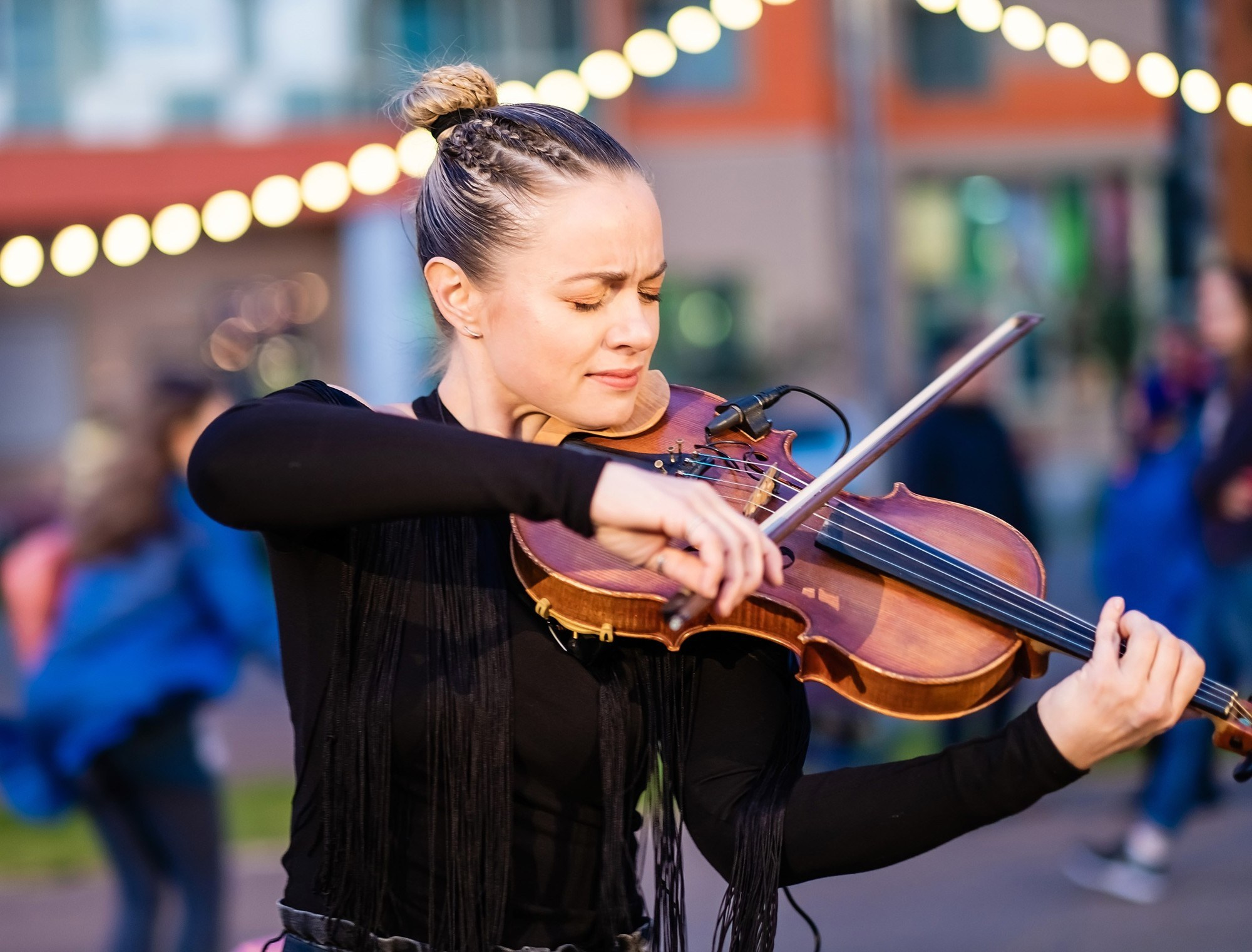 Уличный концерт группы Мel Band в Красноярске