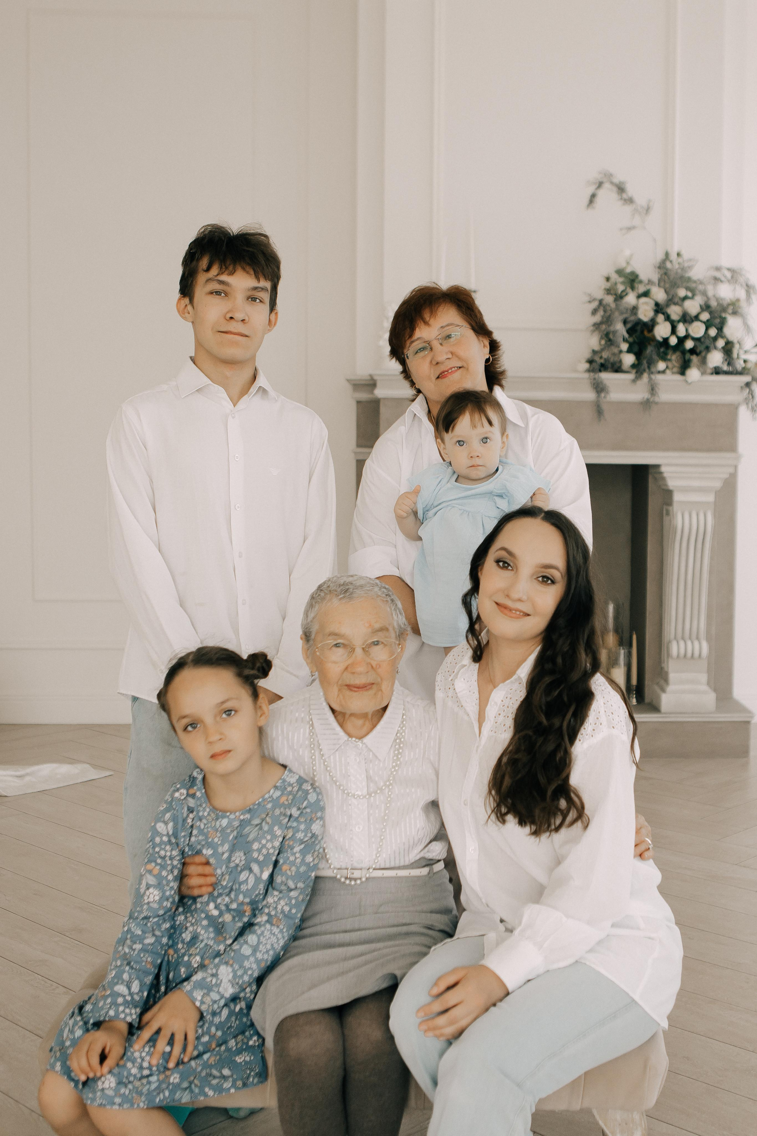 Большая семья на фотосесии. СВАДЕБНЫЙ ФОТОГРАФ ЧЕЛЯБИНСК