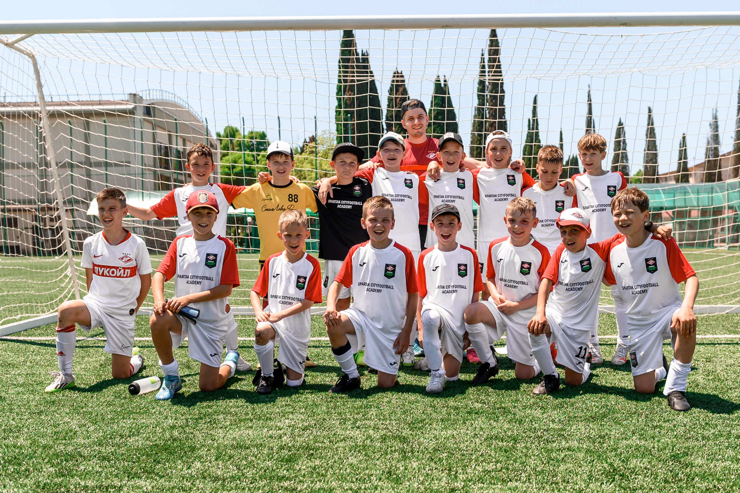 Детский лагерь футбольной школы Спартак. Свадебный и семейный фотограф София Невская