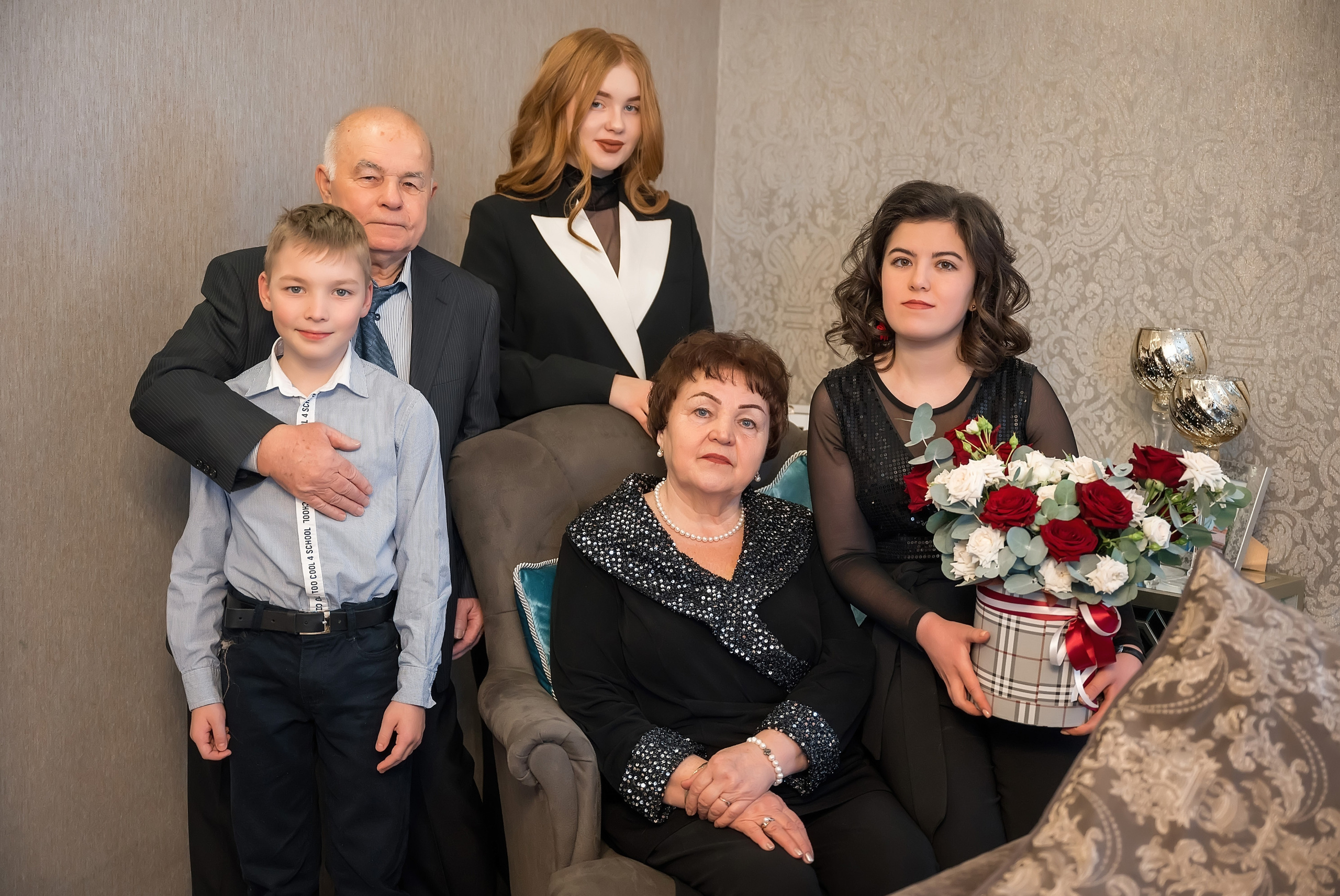 Юбилей Веры Александровны. Семейный фотограф в г. Воскресенск Наталия Молева