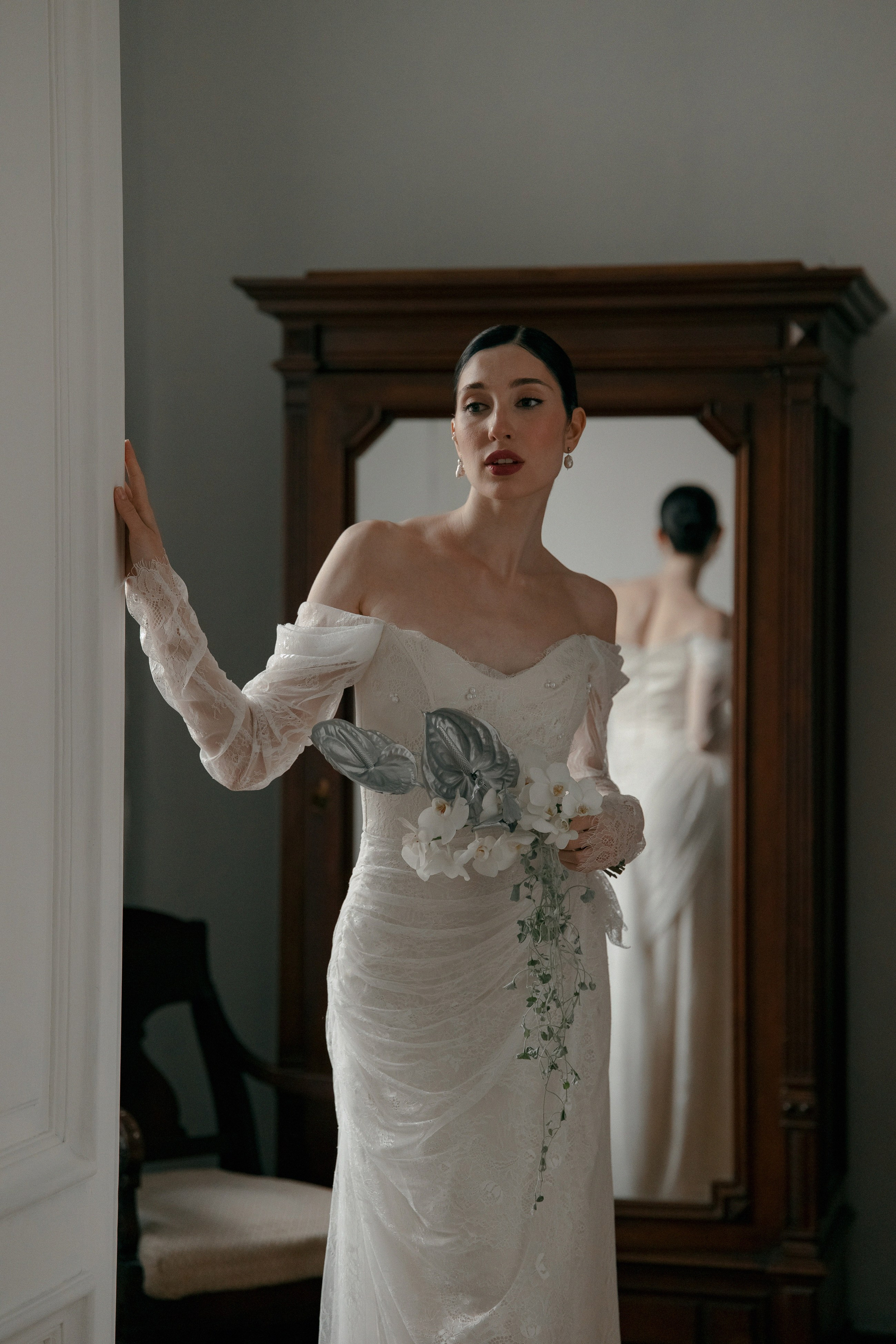 Винтажная история Полины и Дмитрия. Свадебный фотограф Москва