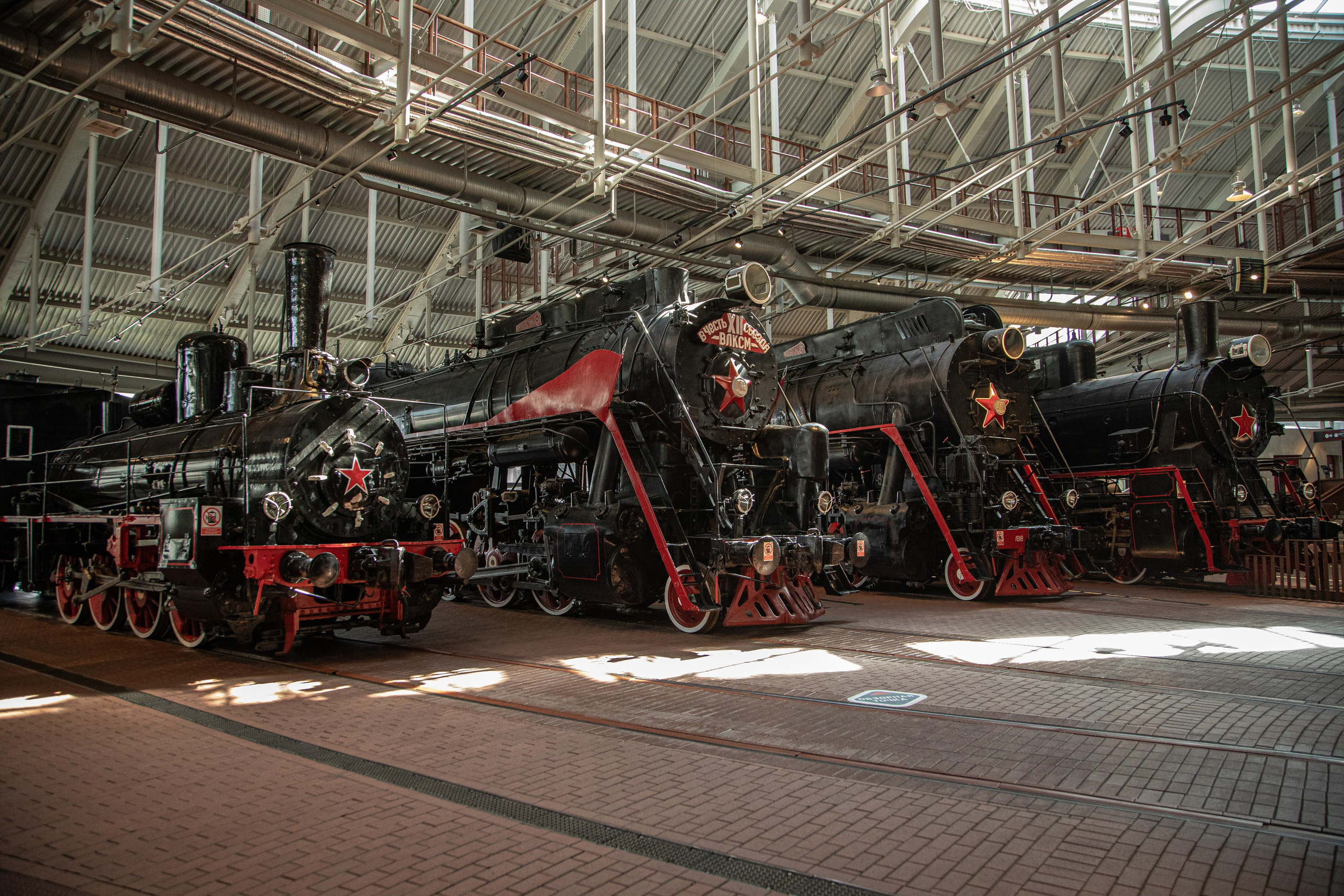 Музей железных дорог России. Фотограф Сергей Ловкий