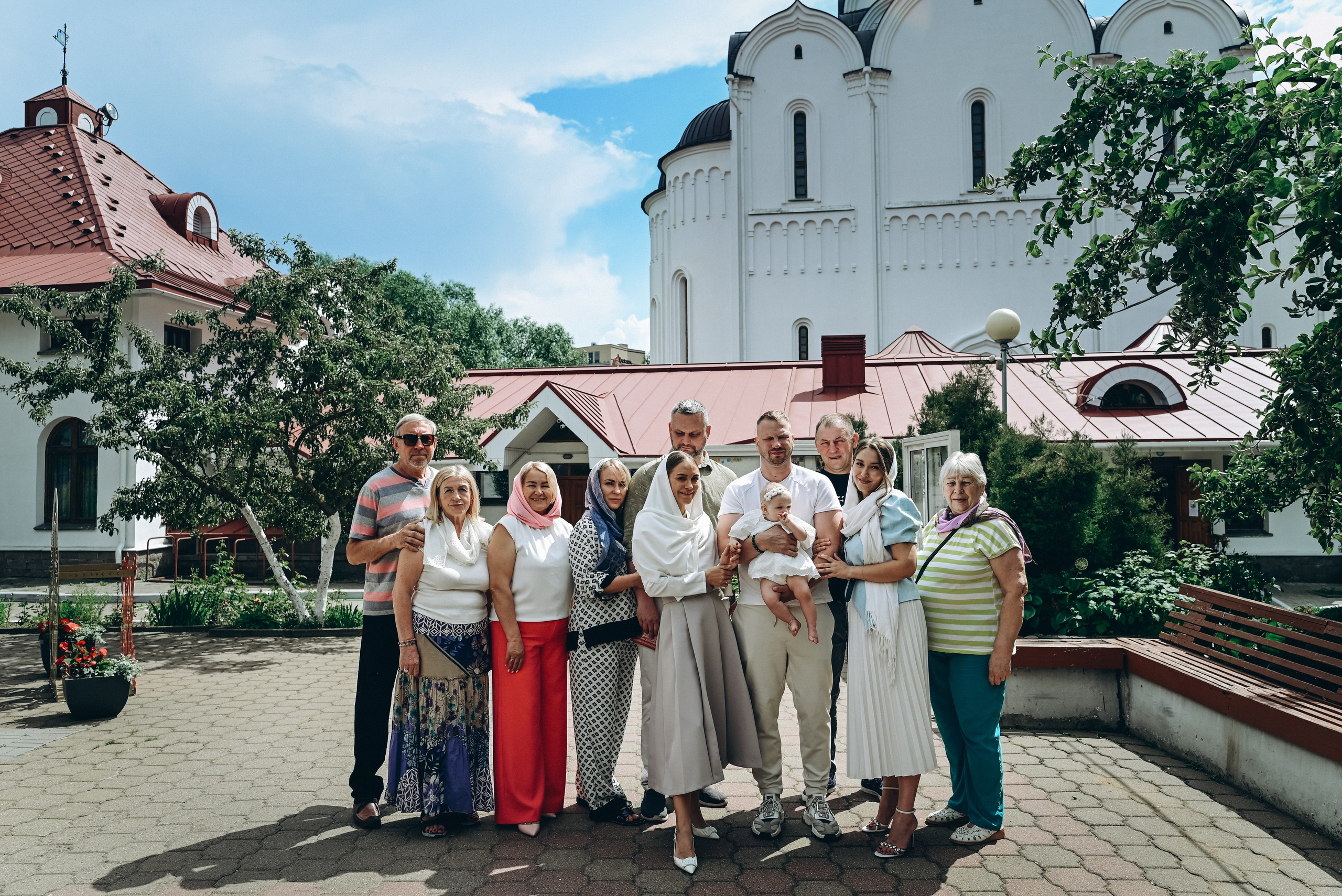 Крещение Есении. Семейный фотограф в Минске Дарья Дреко