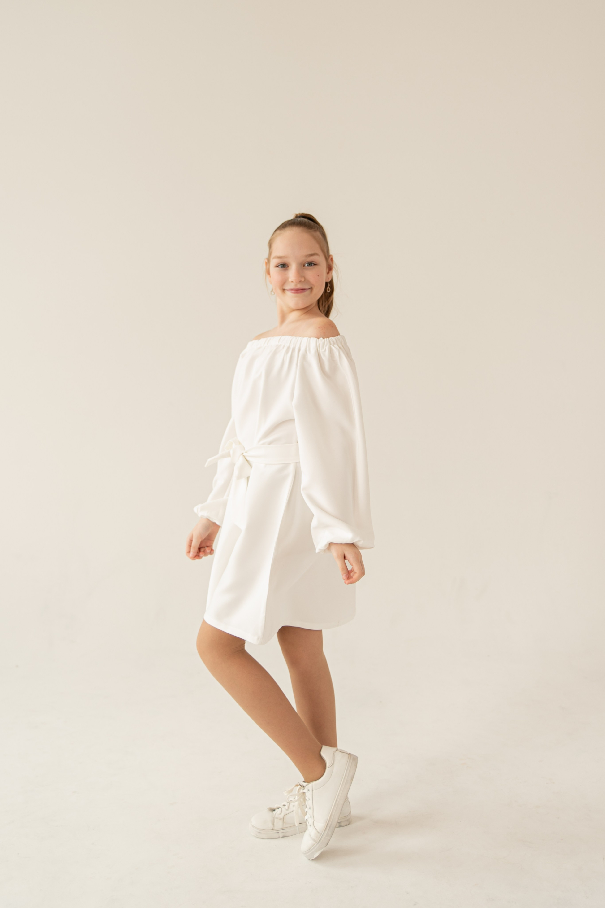 Семейная фотосессия в студии (циклорама). Семейный и детский фотограф в Туле Светлана Воронкова