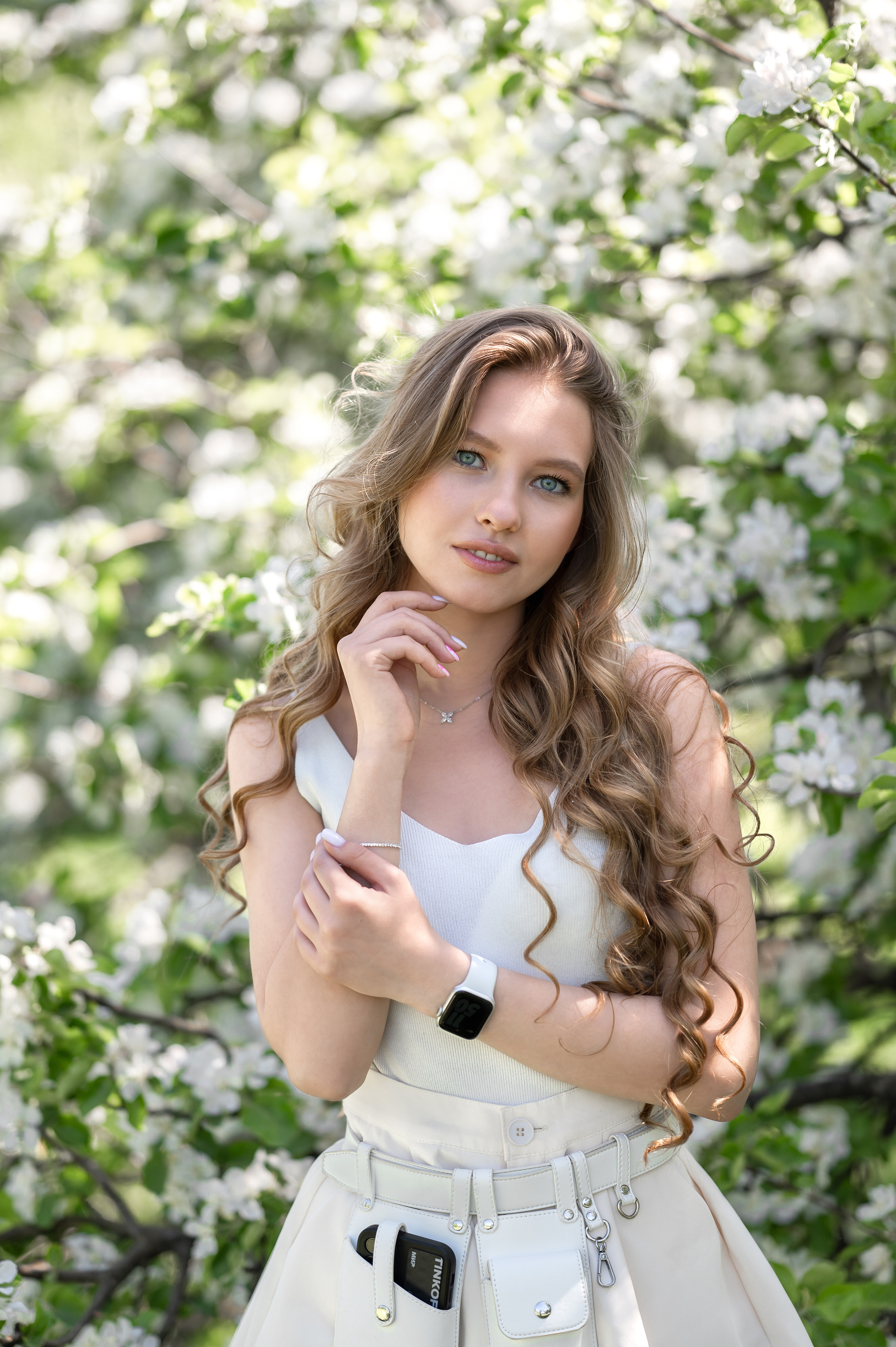 Фотосессия в яблоневом саду. Фотограф Елена Сасс Москва