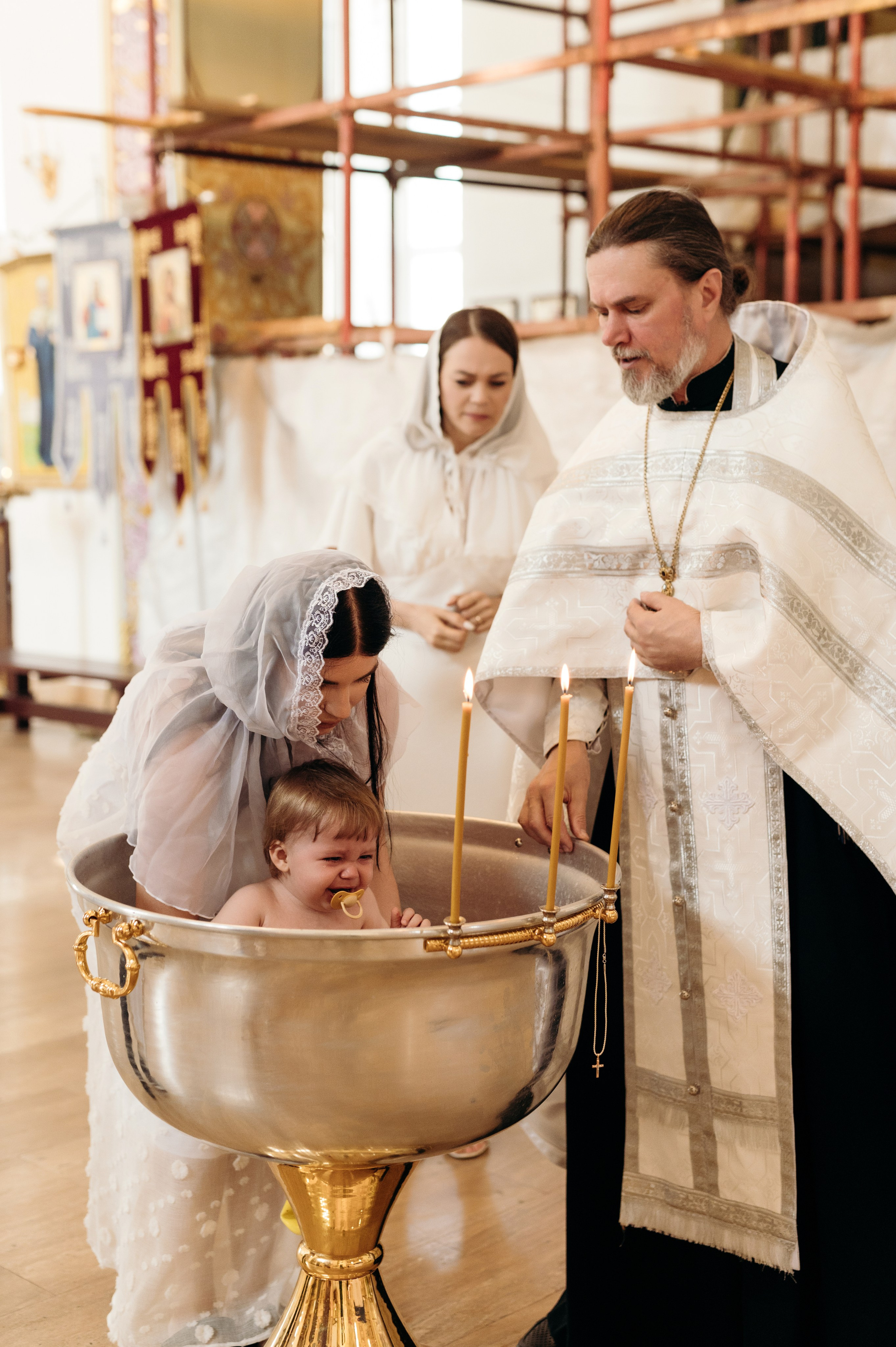 Крещение Давида. Фотограф в Краснодаре Скубицкая Альбина