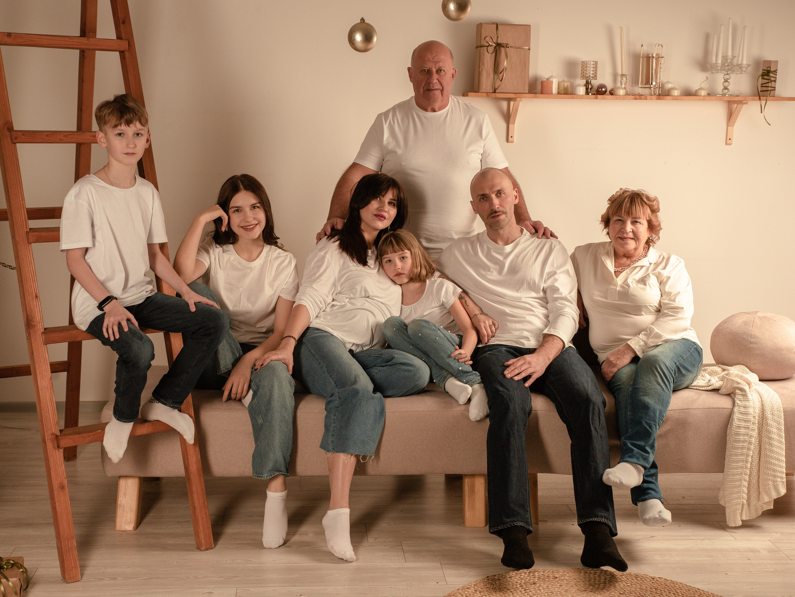 Большая семья (студия Twincle). Фотограф в СПб и ЛО Татьяна Кучерова