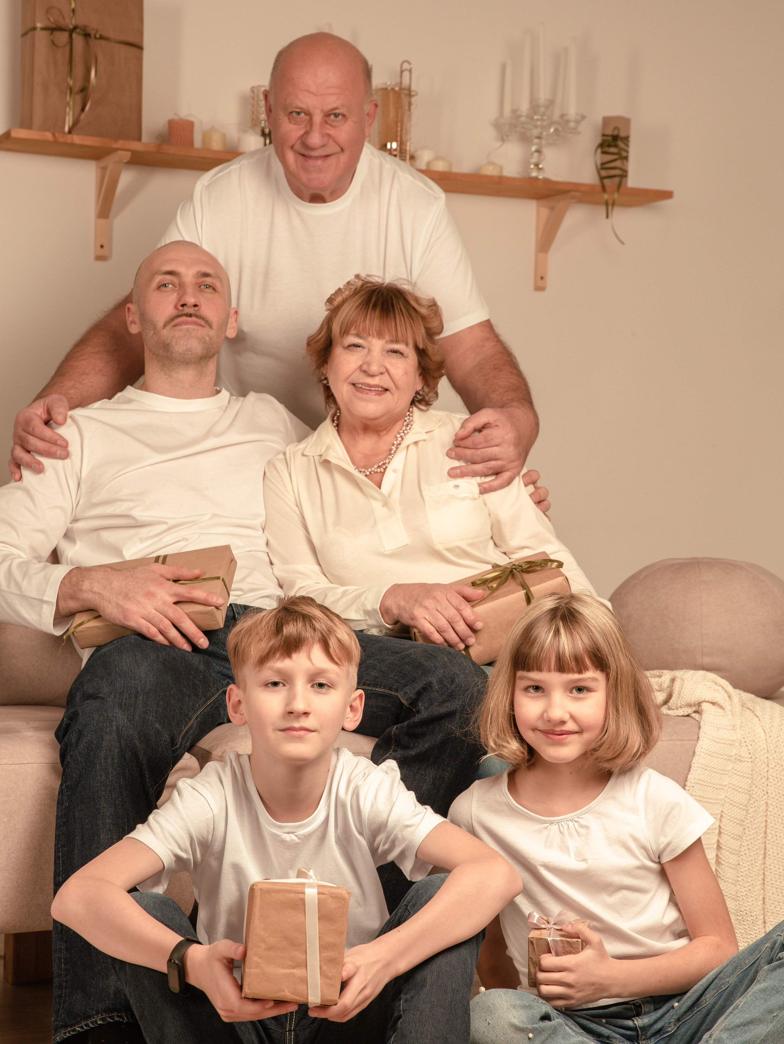 Большая семья (студия Twincle). Фотограф в СПб и ЛО Татьяна Кучерова