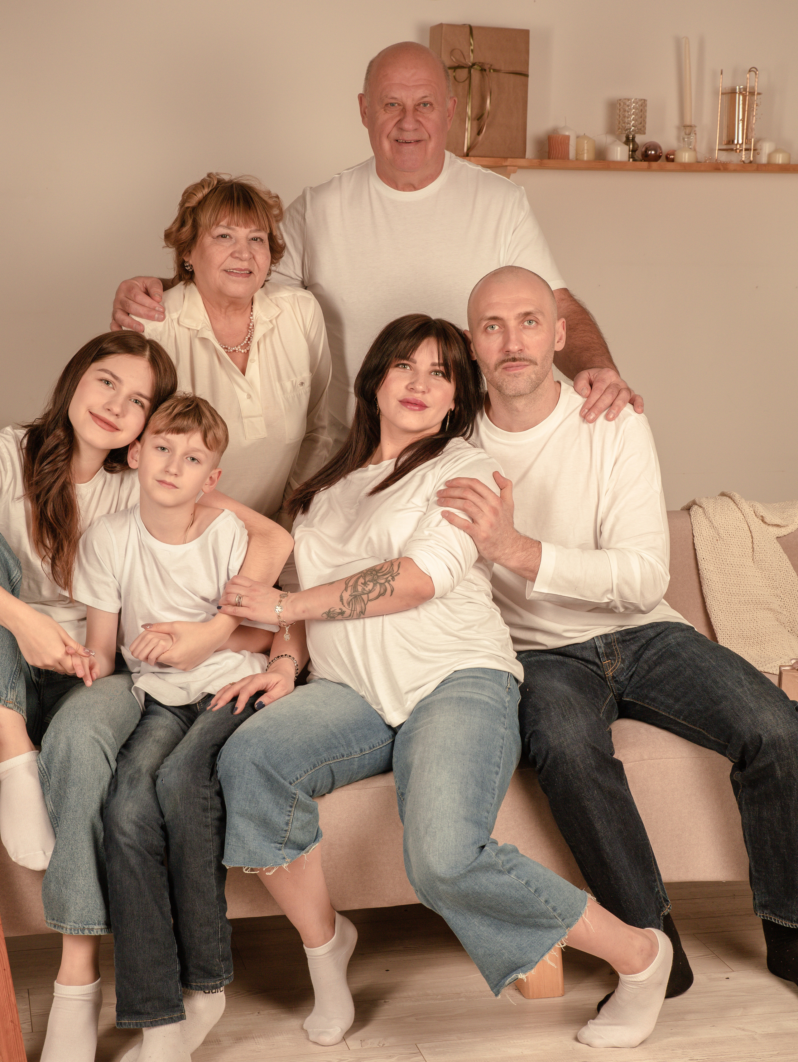 Большая семья (студия Twincle). Фотограф в СПб и ЛО Татьяна Кучерова