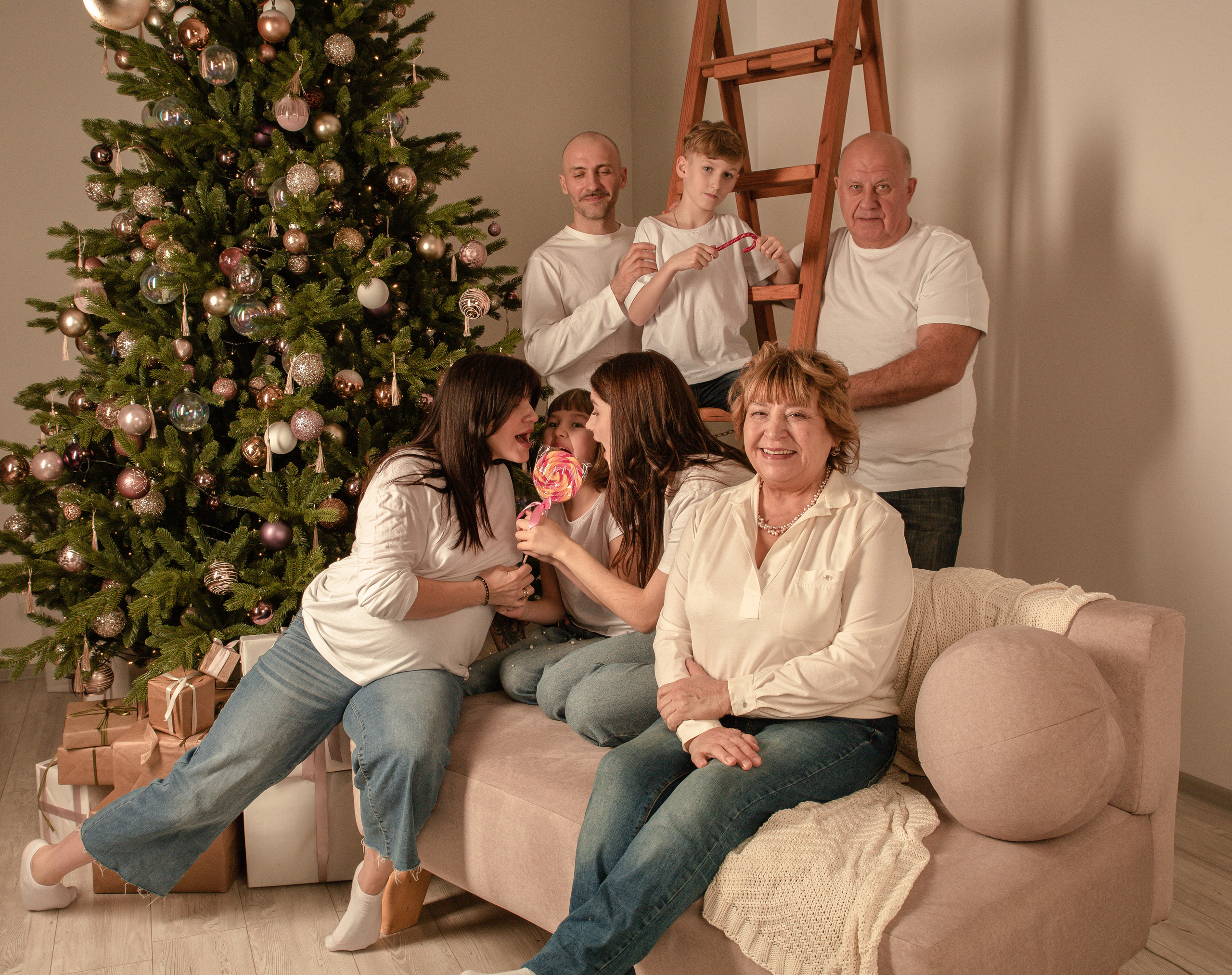 Большая семья (студия Twincle). Фотограф в СПб и ЛО Татьяна Кучерова