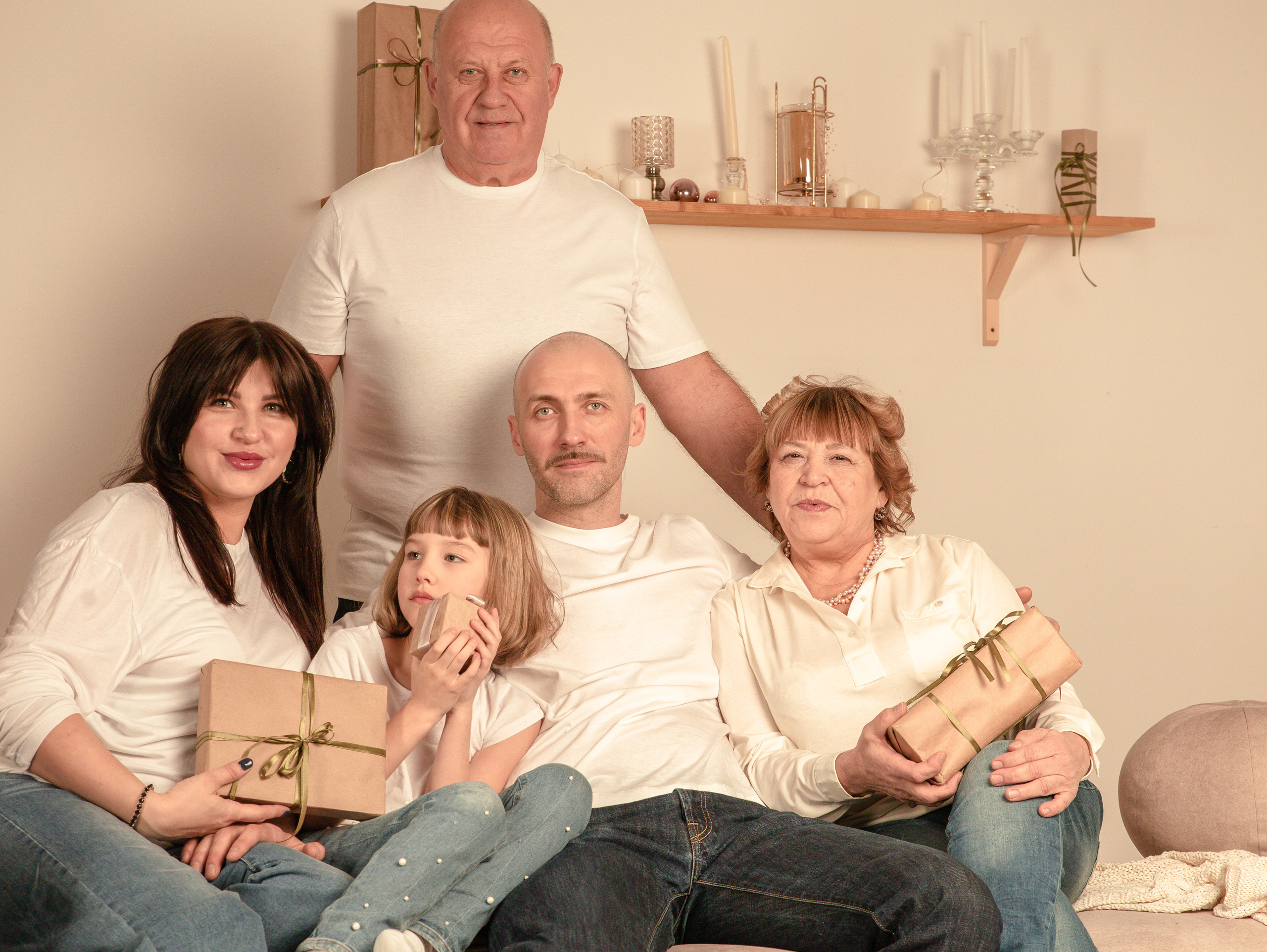 Большая семья (студия Twincle). Фотограф в СПб и ЛО Татьяна Кучерова