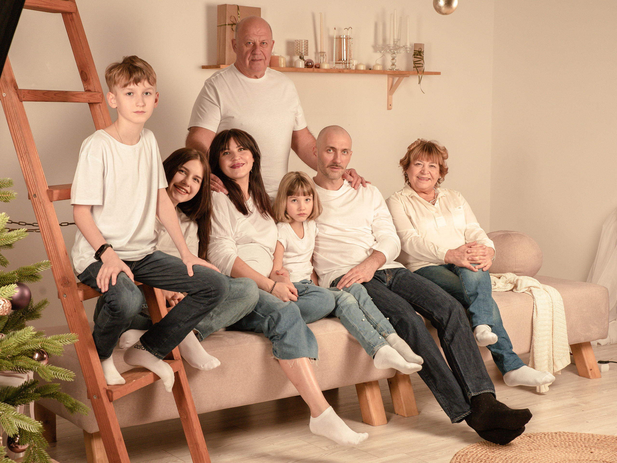 Большая семья (студия Twincle). Фотограф в СПб и ЛО Татьяна Кучерова