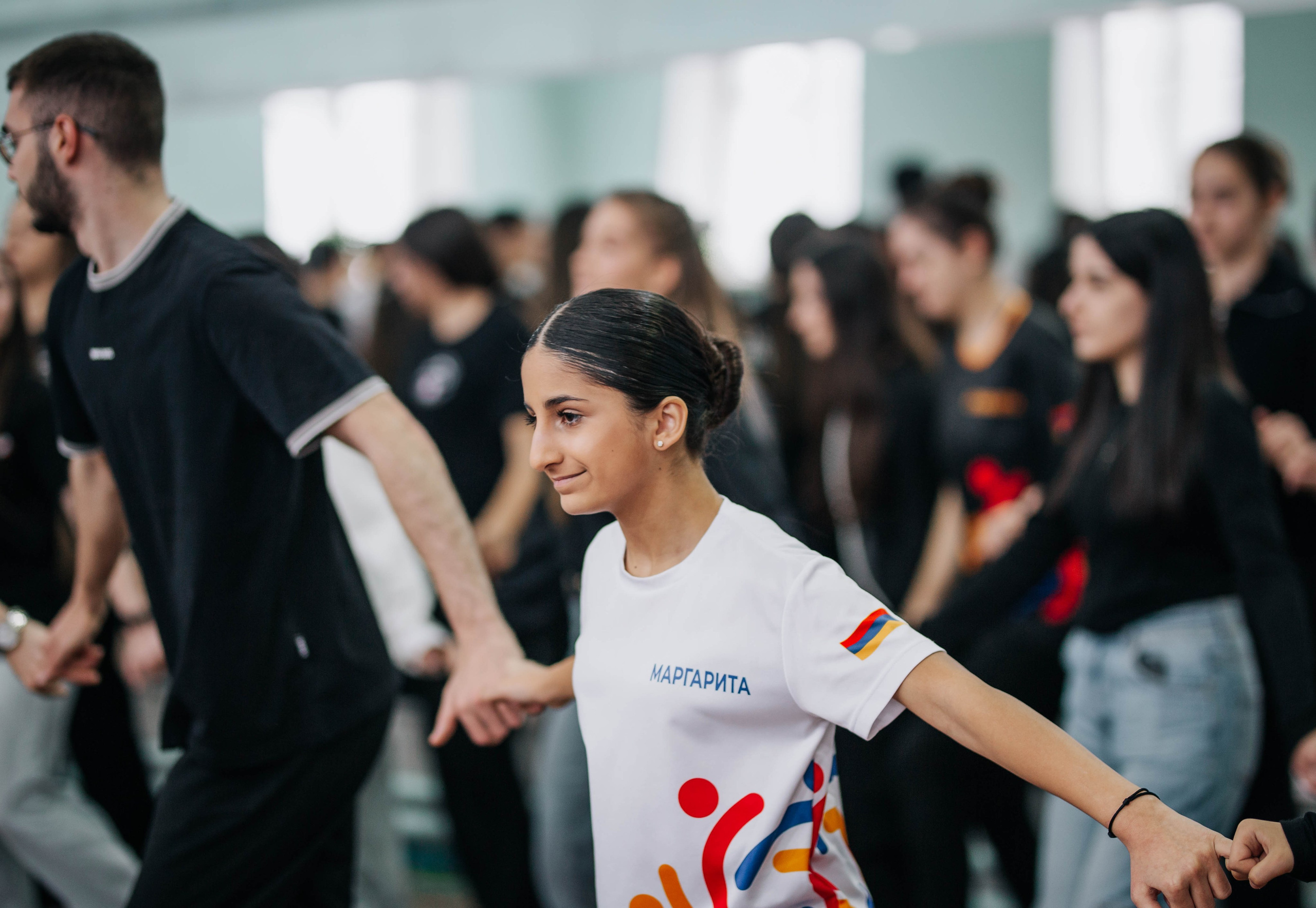 Тренинг танцевального коллектива армянского танца «Единство». Фотограф в Крыму