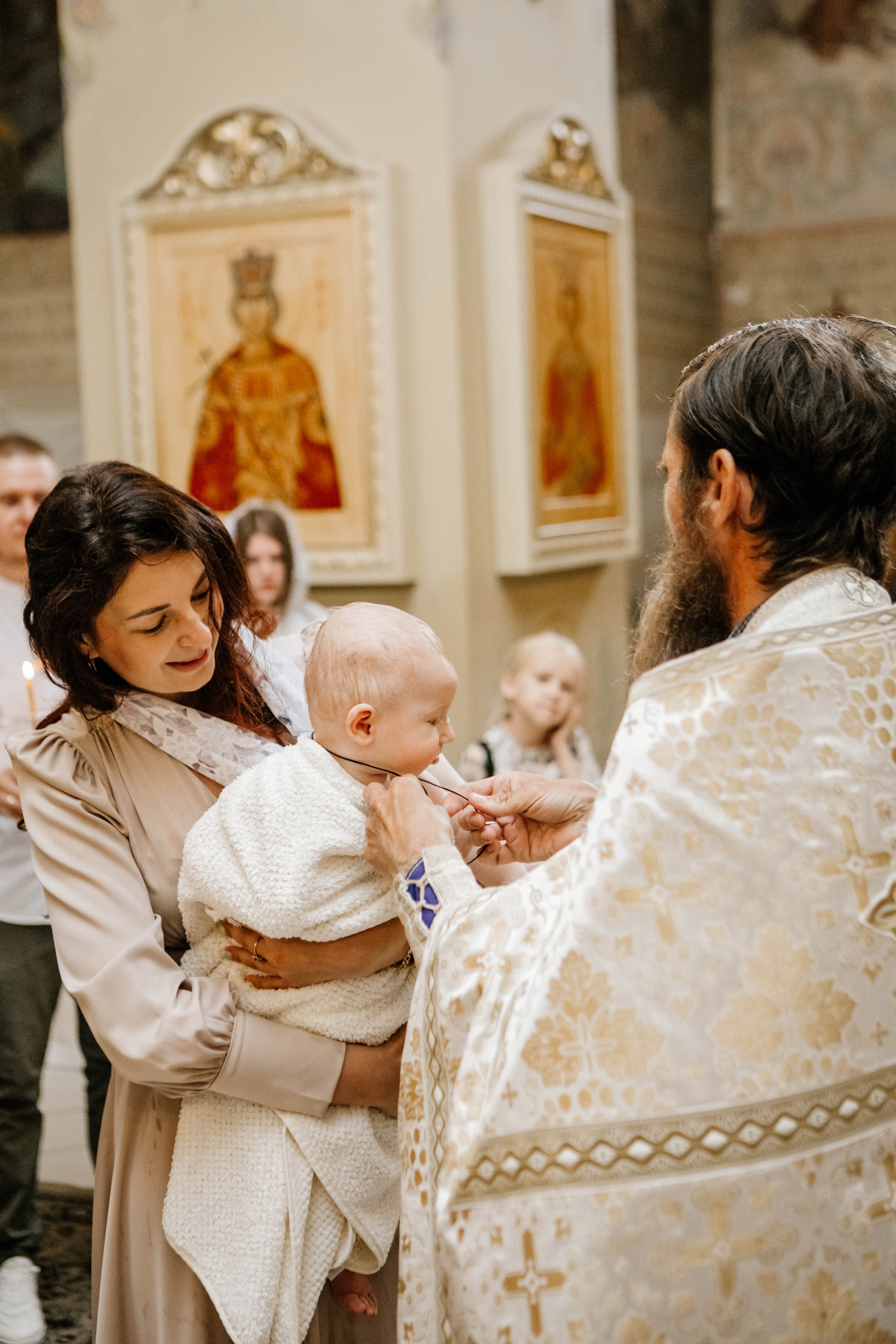 Крещение. Рыжова Тамара