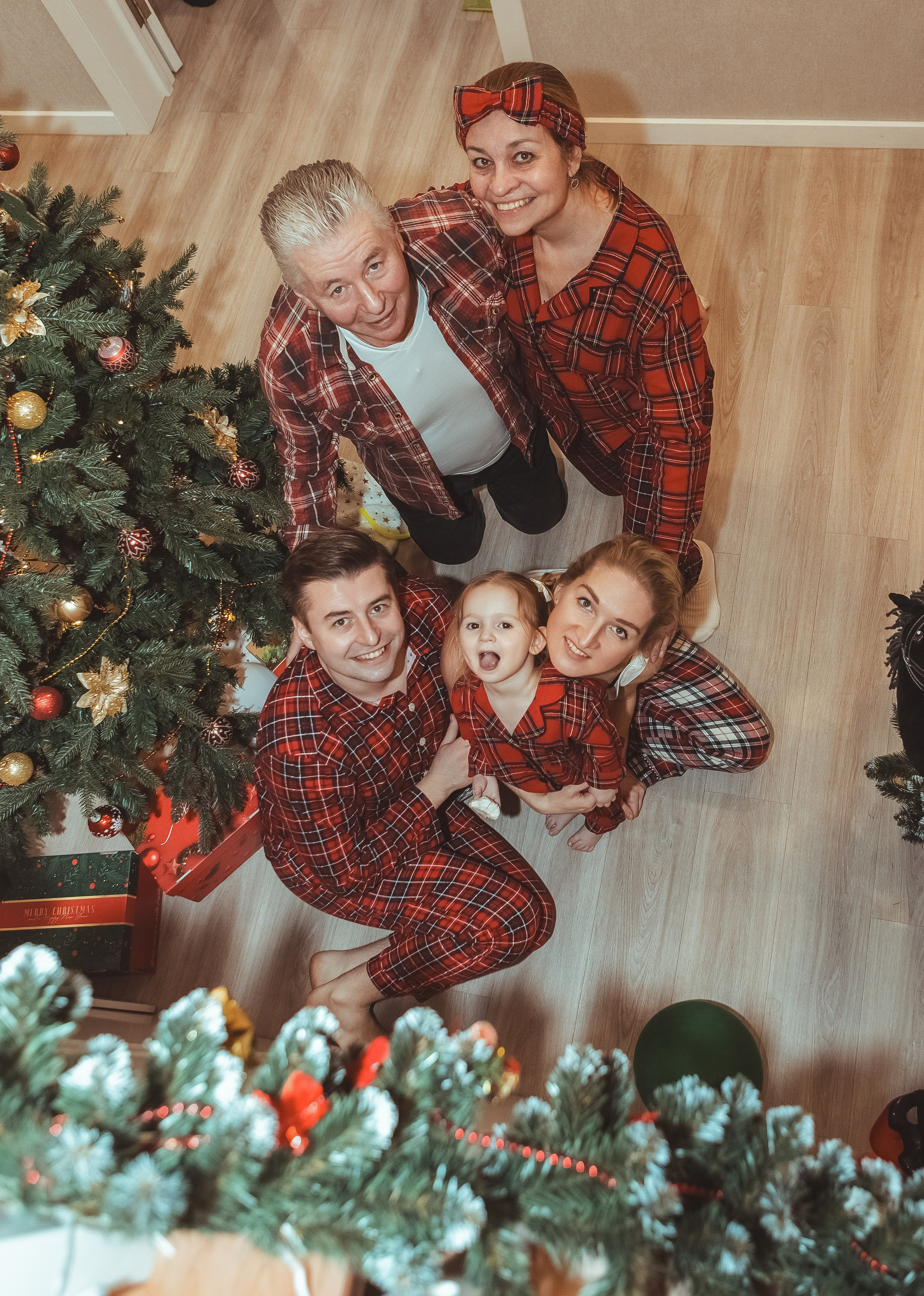 Новый год в кругу семьи (домашняя съемка). Вера Соколова фотограф Воронеж