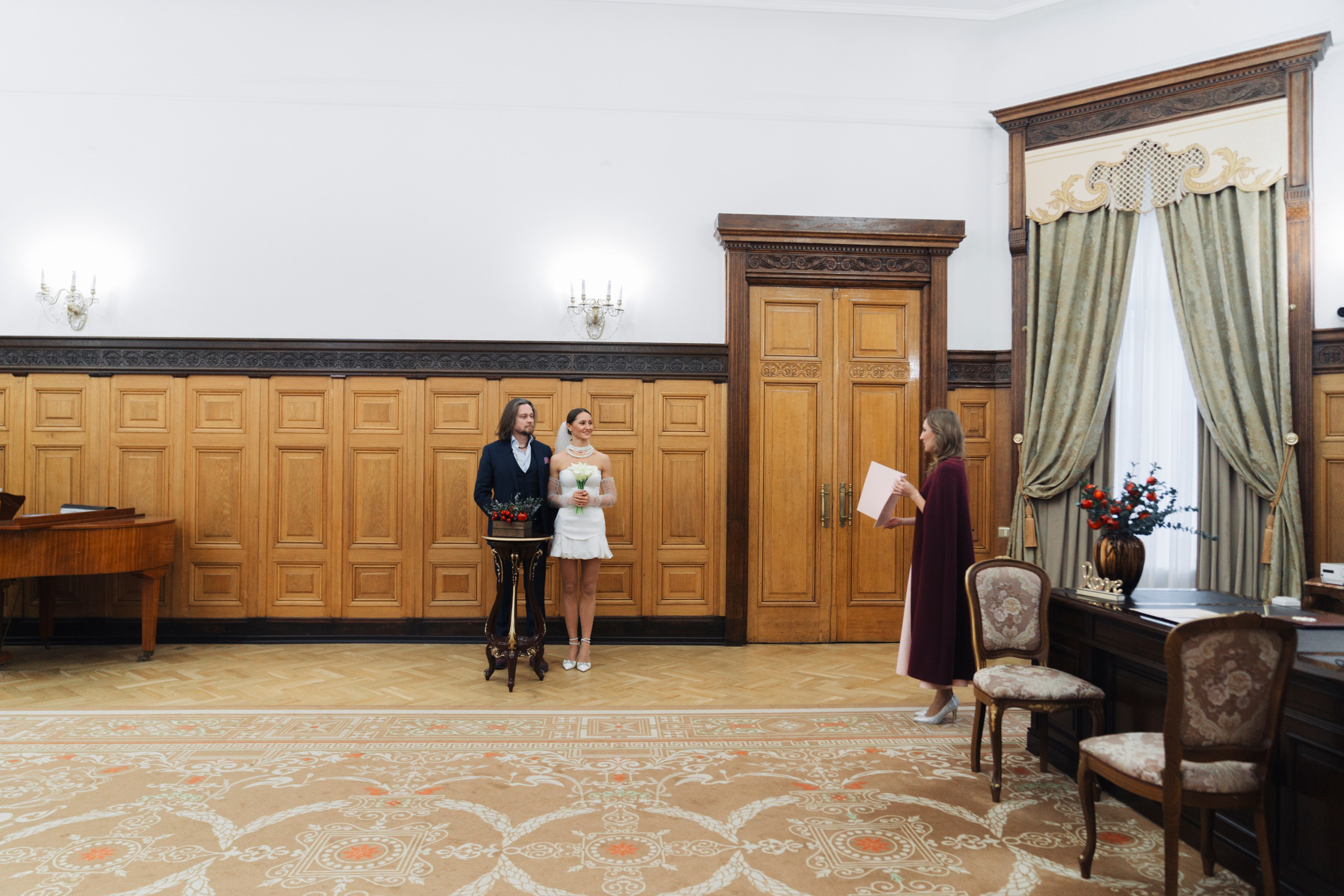 Грибоедовский загс. Свадебный фотограф в Москве Кристина Чехова