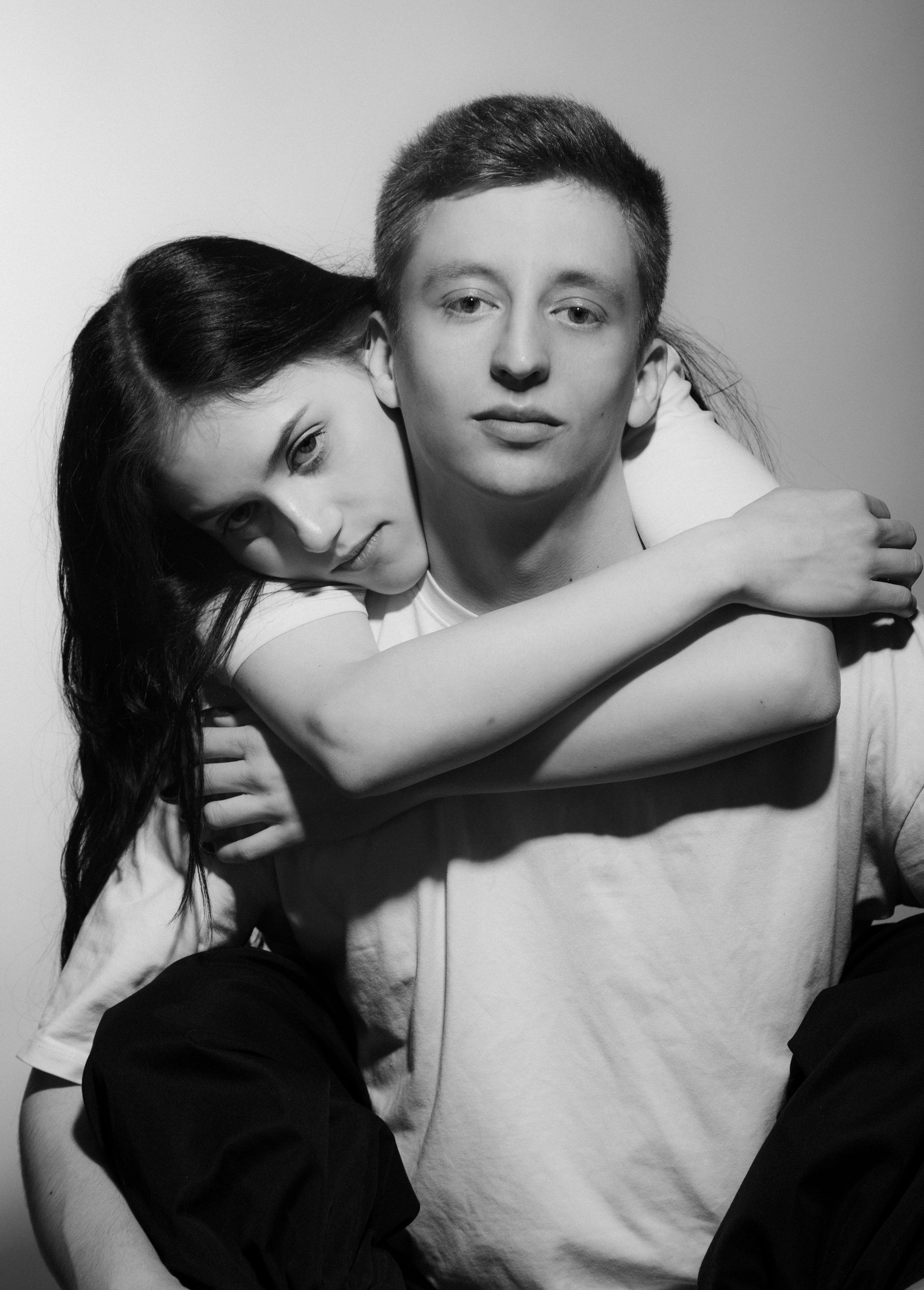 Лиза и Тема. Сандра Ковалева | ЧБ фотограф