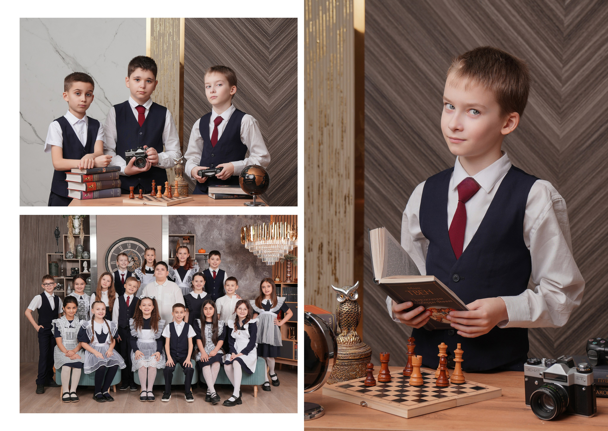 ШКОЛА 58 4 В. Красивый выпускной альбом в Краснодаре