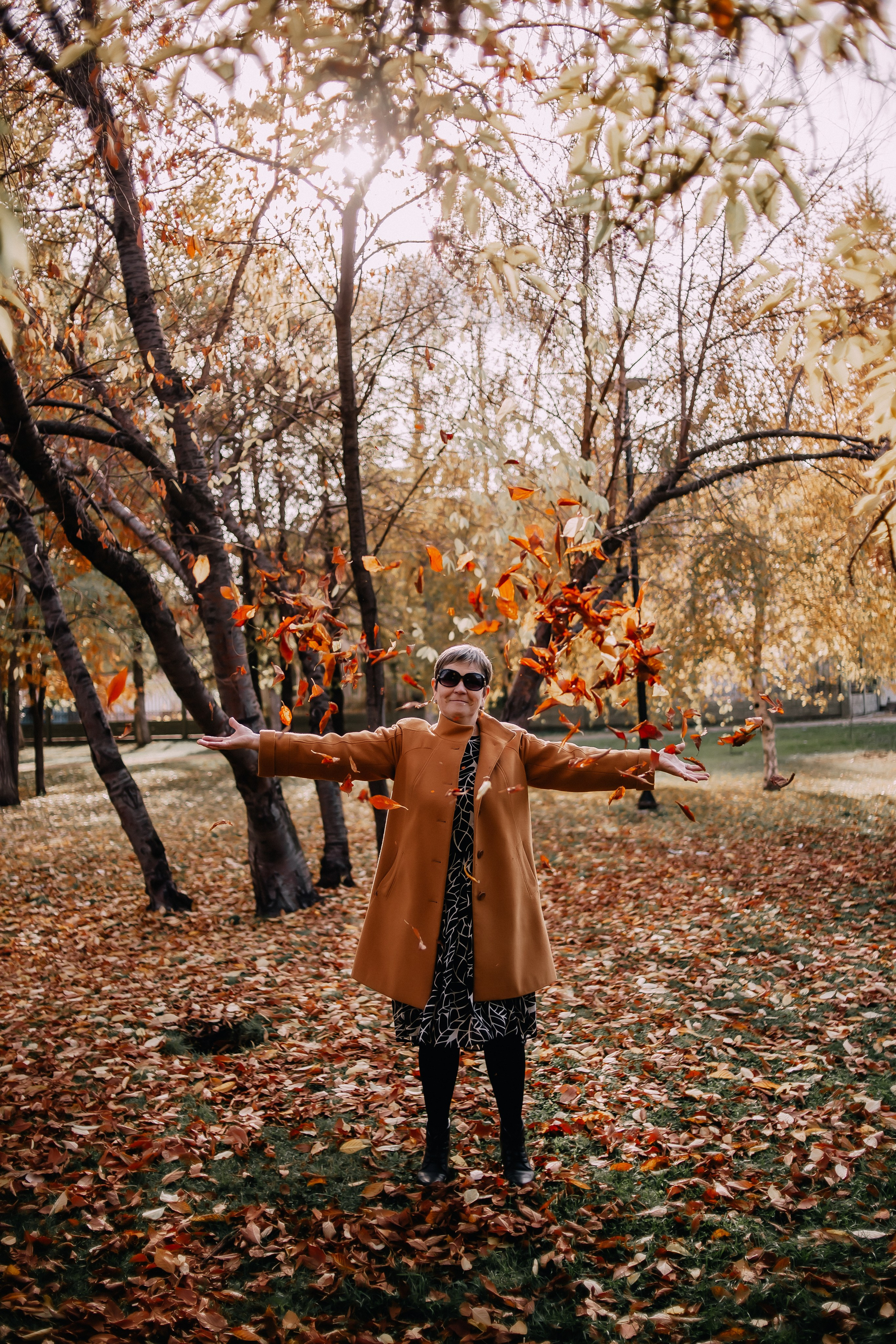 Ирина. Прогулка в осеннем парке. Фотограф Регина Крикунова г. Красноярск