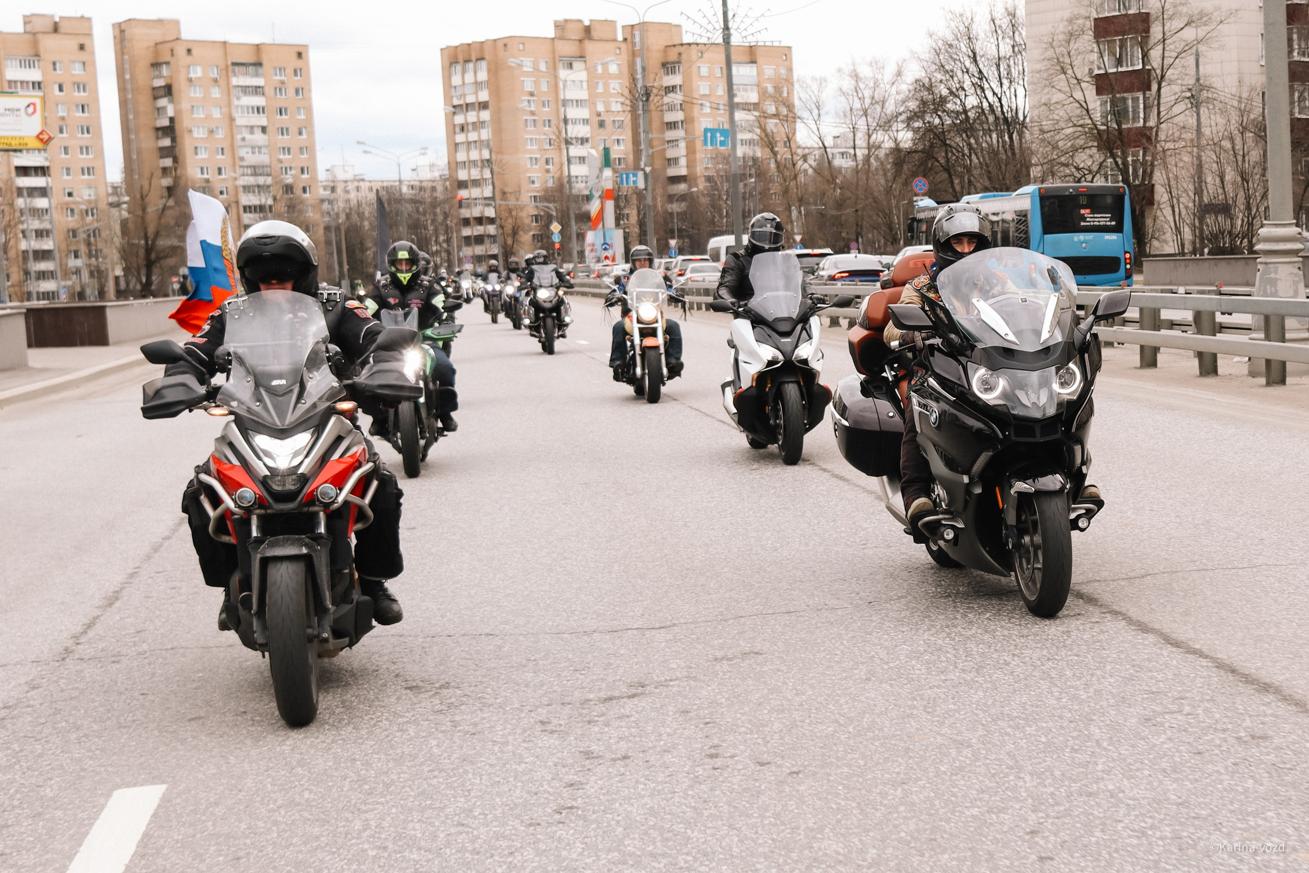Открытие мотосезона 2025 Зеленоград. Репортажный фотограф в Москве и Зеленограде Karina-vozd