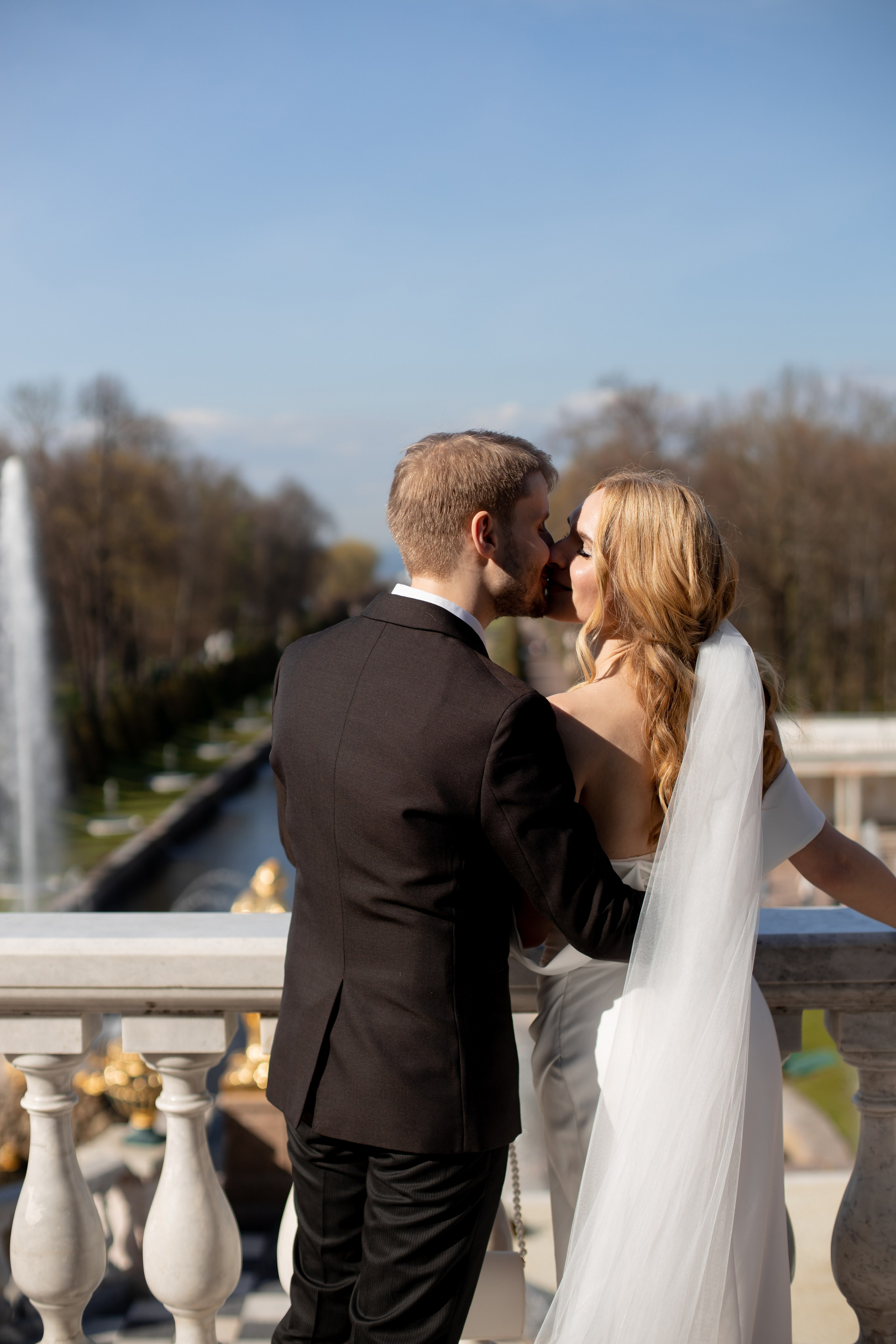 Петергоф / ЗАГС + прогулка. Свадебный и семейный фотограф в Москве Диана Левченко