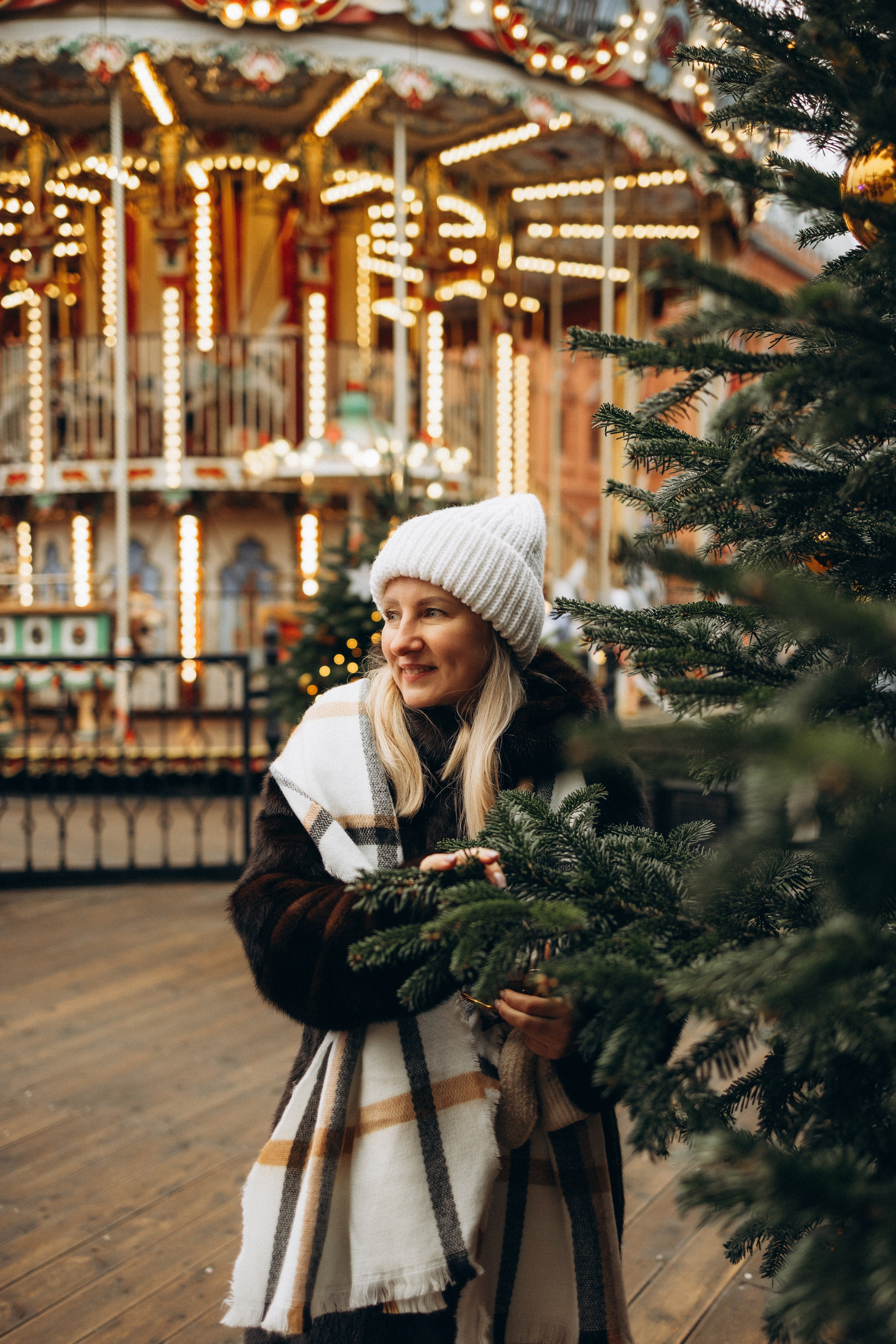 Зимняя прогулка Юлии. Фотограф lifestylе в Москве Пшеничная Анастасия