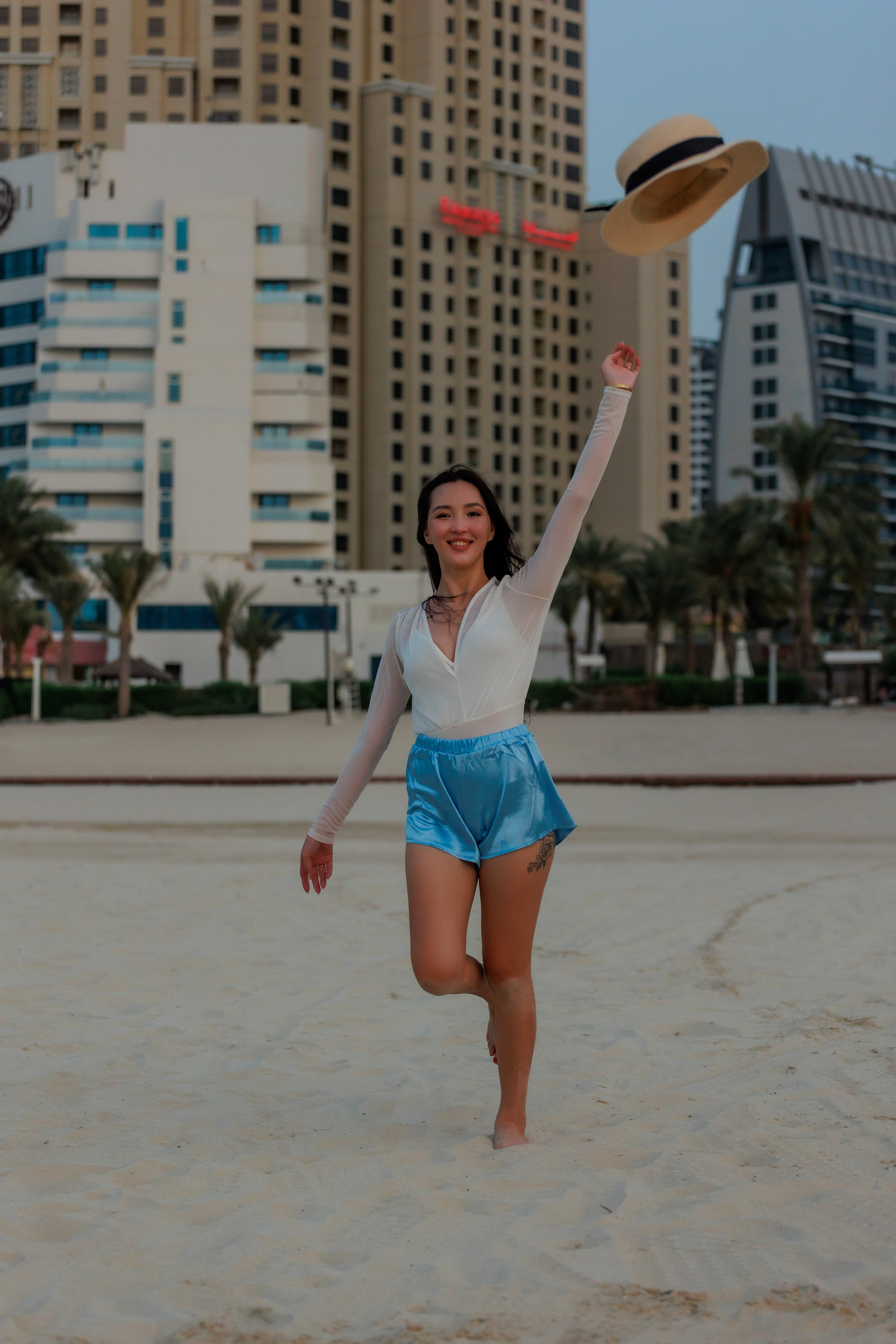 Dubai Marina Beach. Photographer in Saint-Petersburg and Moscow Max Spector