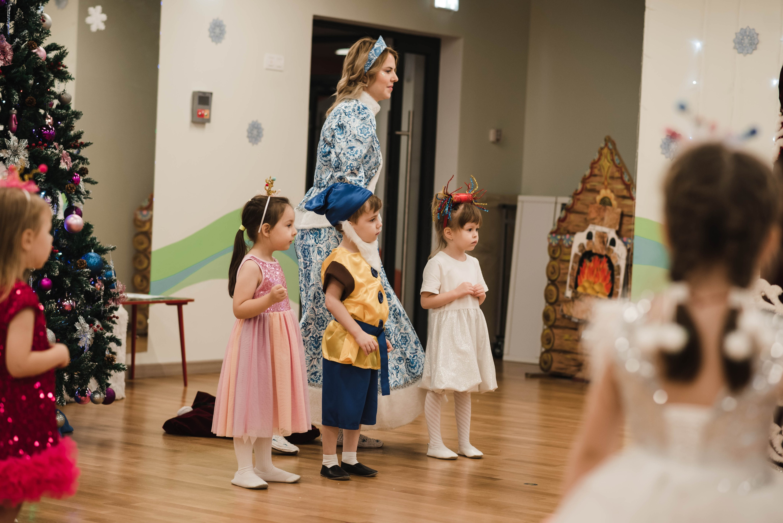 Детский садик Новый год. Фотограф в Москве новорожденные свадьбы семьи Дарья Ларионова