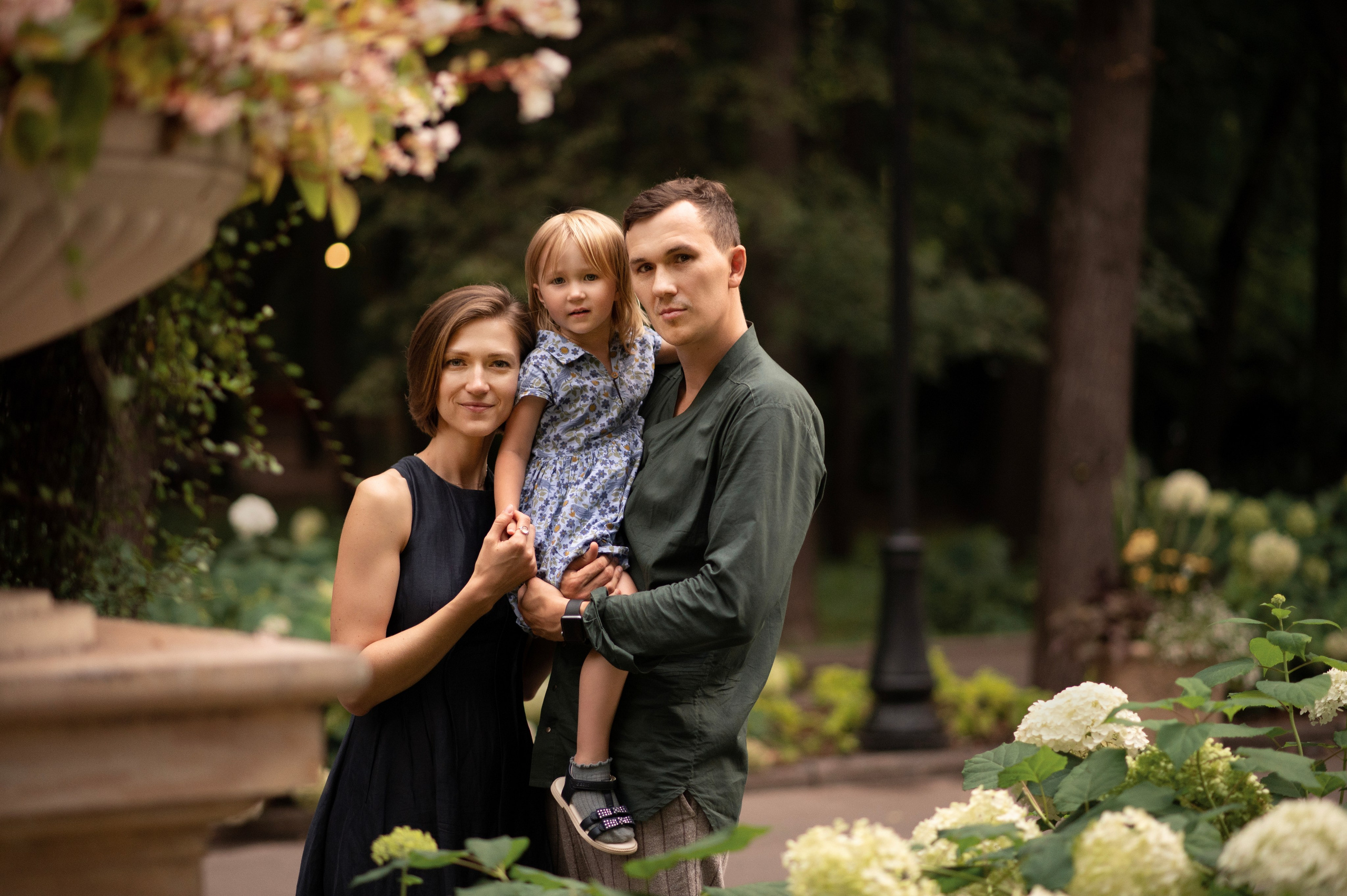 Семейная съемка на природе. Семейный и детский фотограф в Москве Анна Оськина