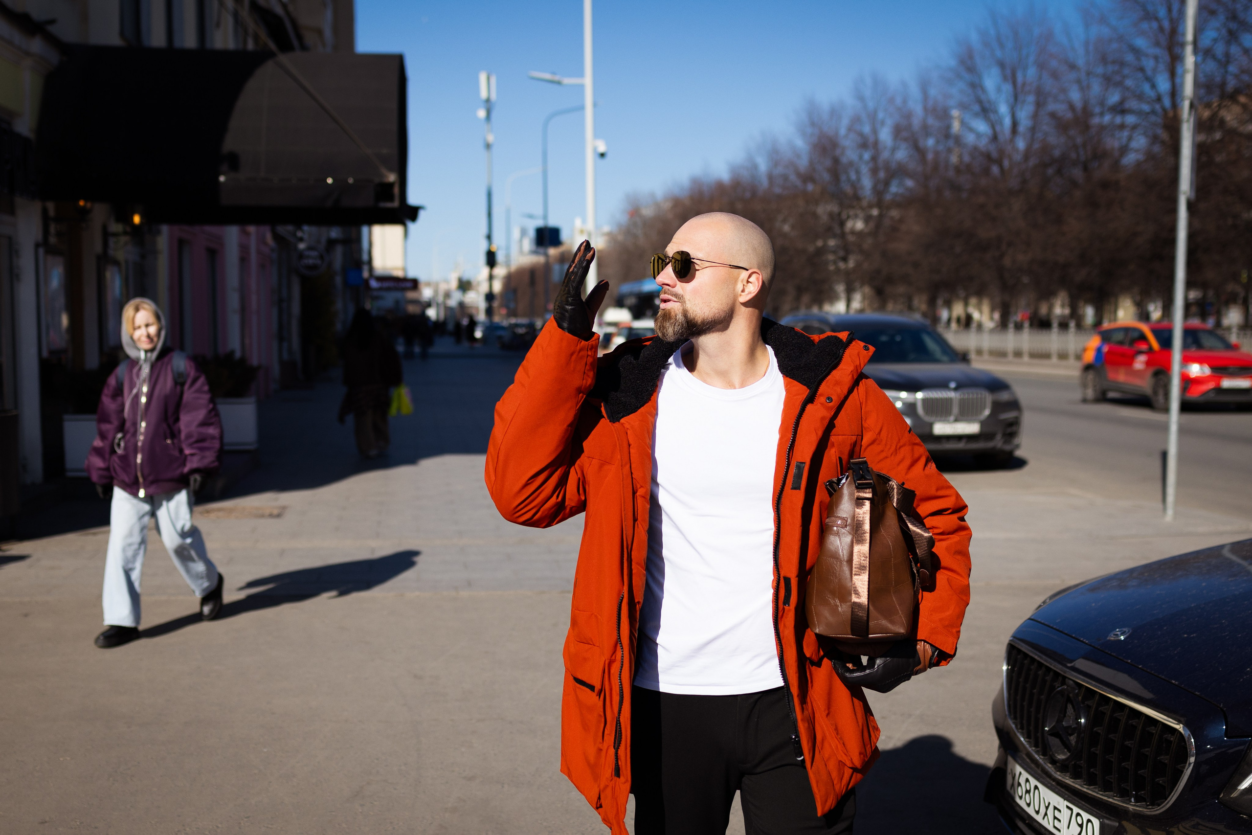 Прогулка после фотосессии в студии, г. Москва. Фотограф в Туле — Борисов Николай
