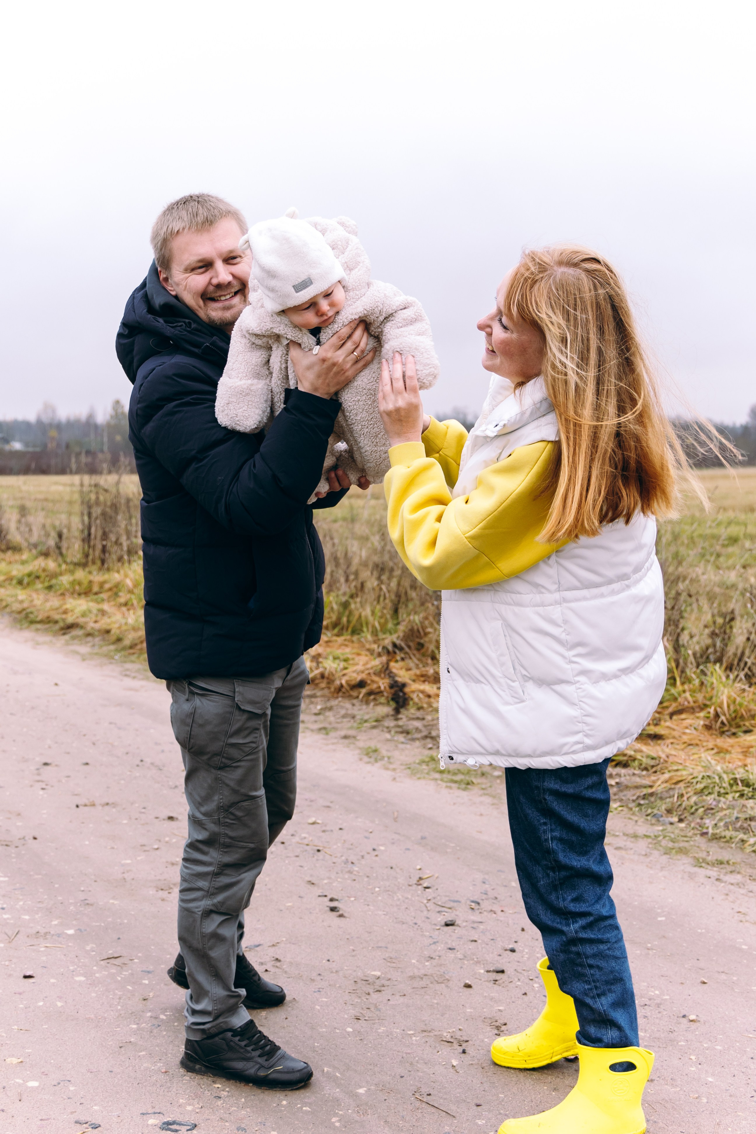 Осенние зарисовки с Сергеем, Татьяной и Сашей. Детский и семейный фотограф Афанасьева Ольга. Санкт-Петербург