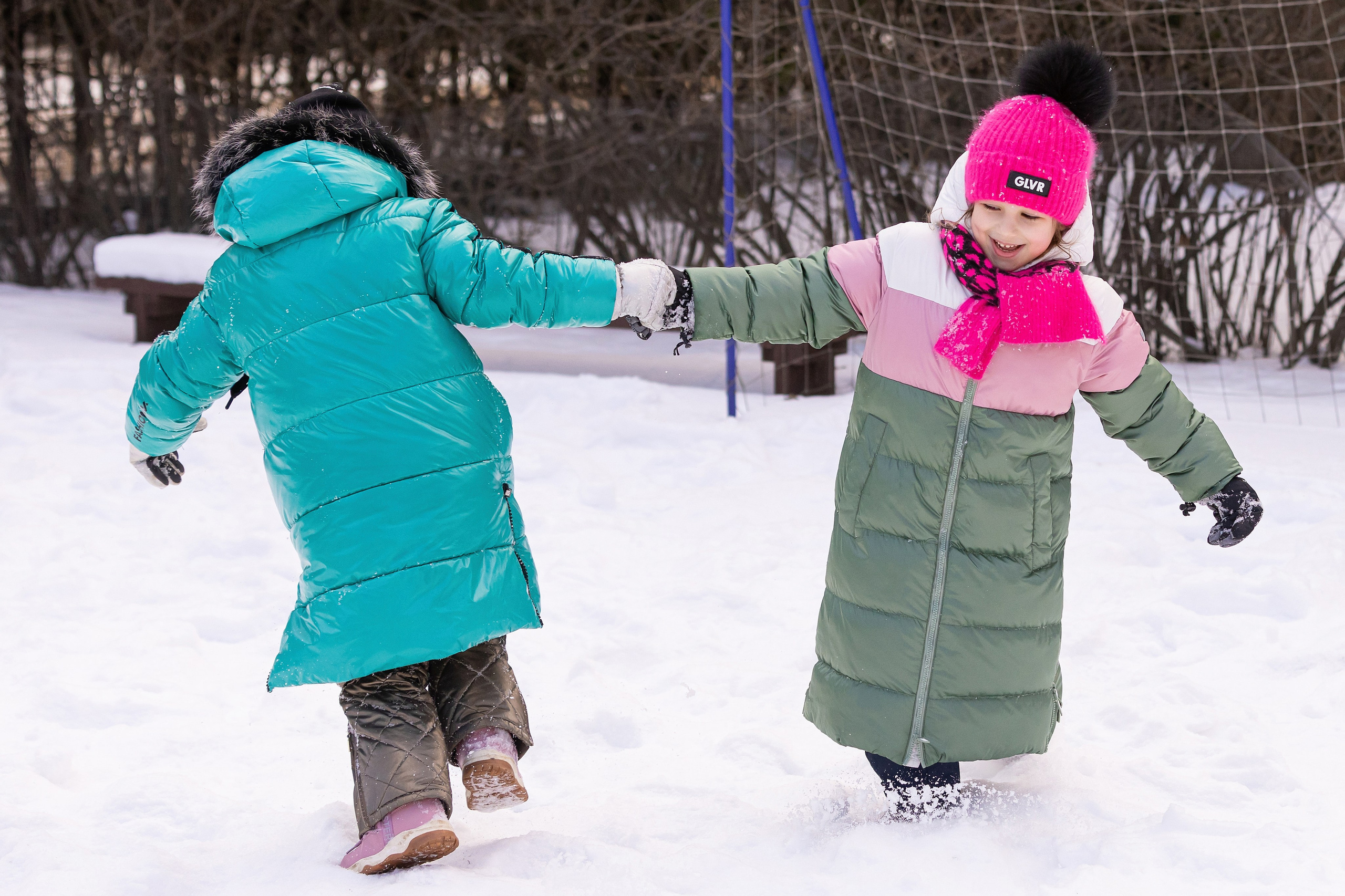 Зима в детском саду. Свадебный, семейный, детский фотограф в Санкт-Петербурге