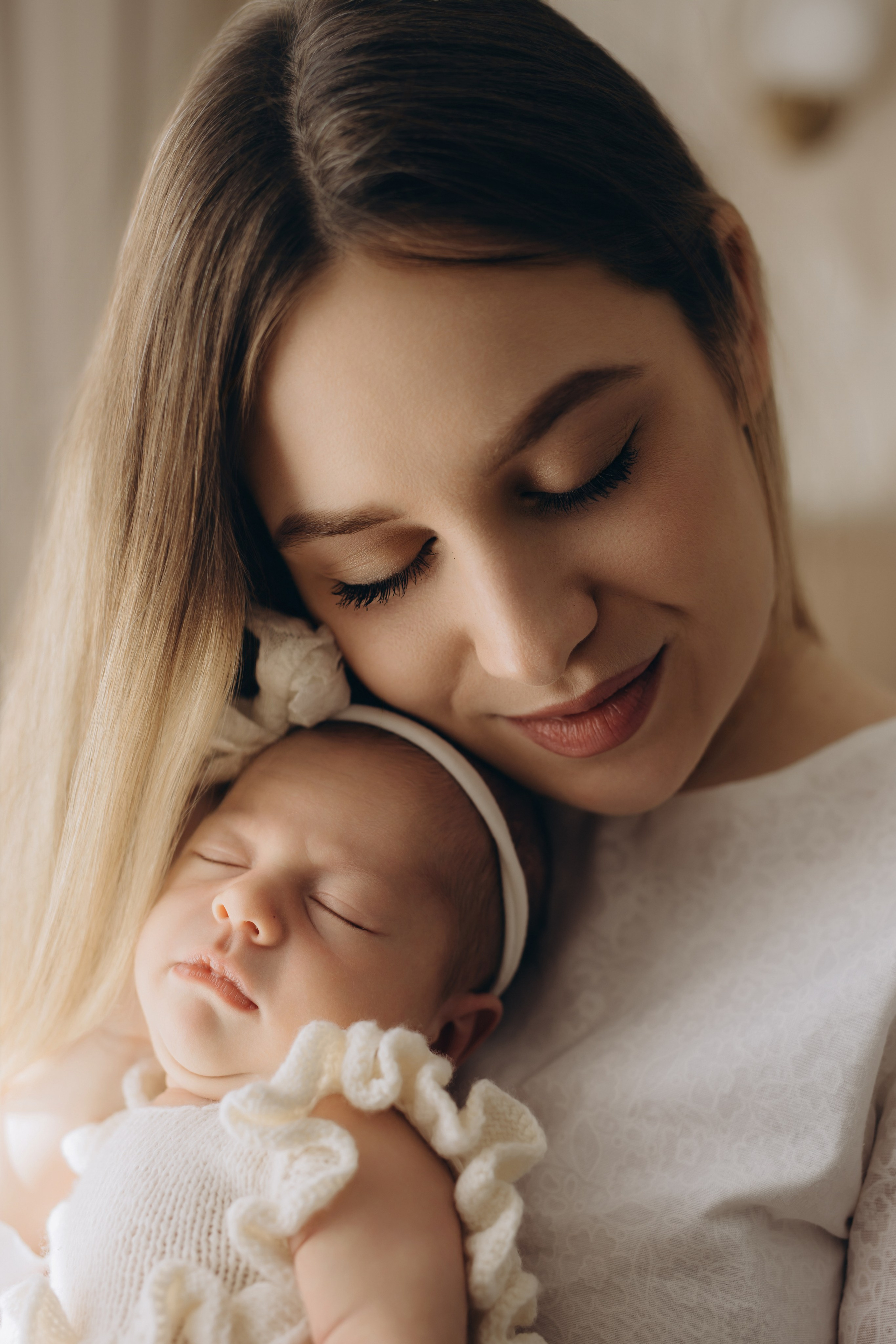 Василиса 23 дня. Фотограф новорождённых Newborn Москва