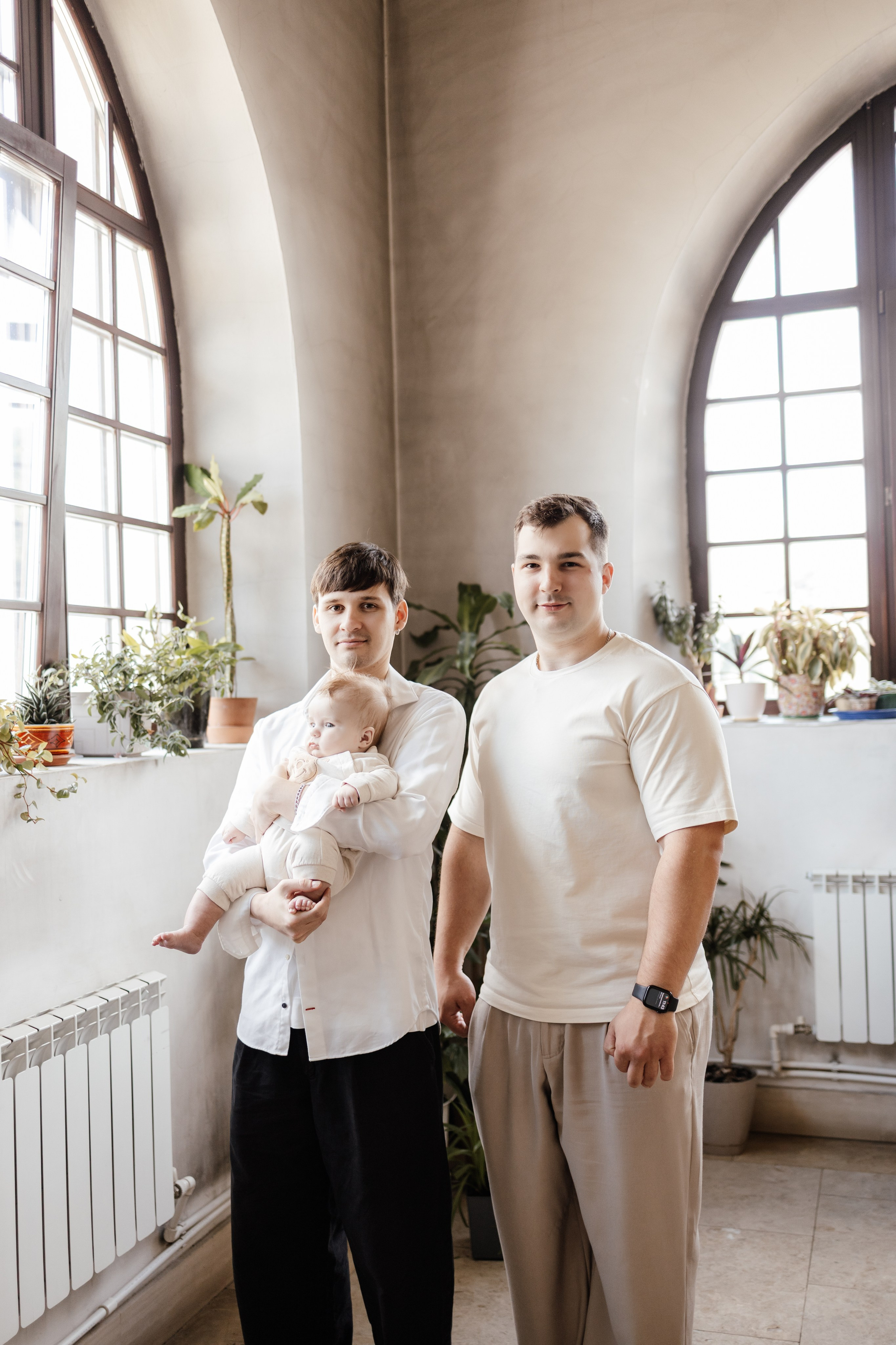 Таинство Крещения Саши. Фотограф новорождённых Newborn Москва