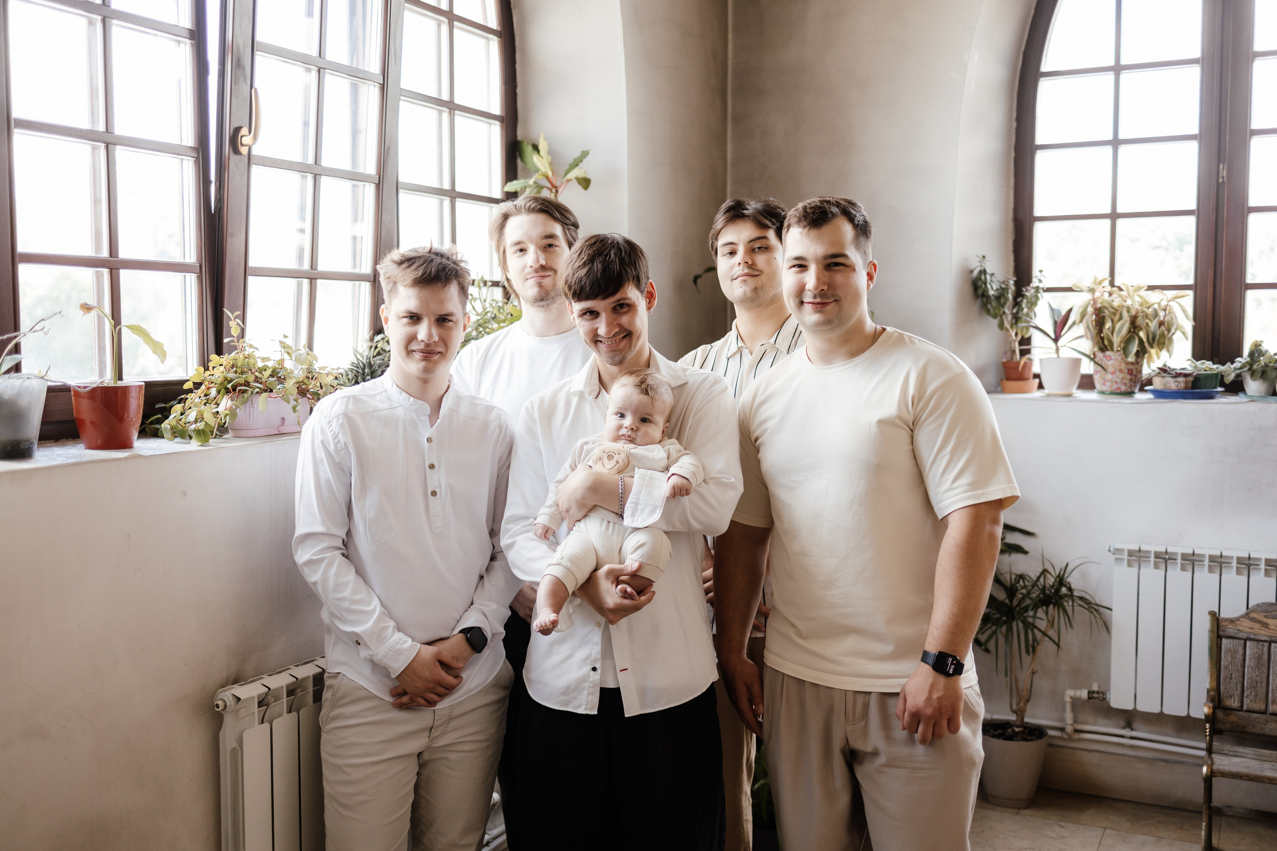Таинство Крещения Саши. Фотограф новорождённых Newborn Москва
