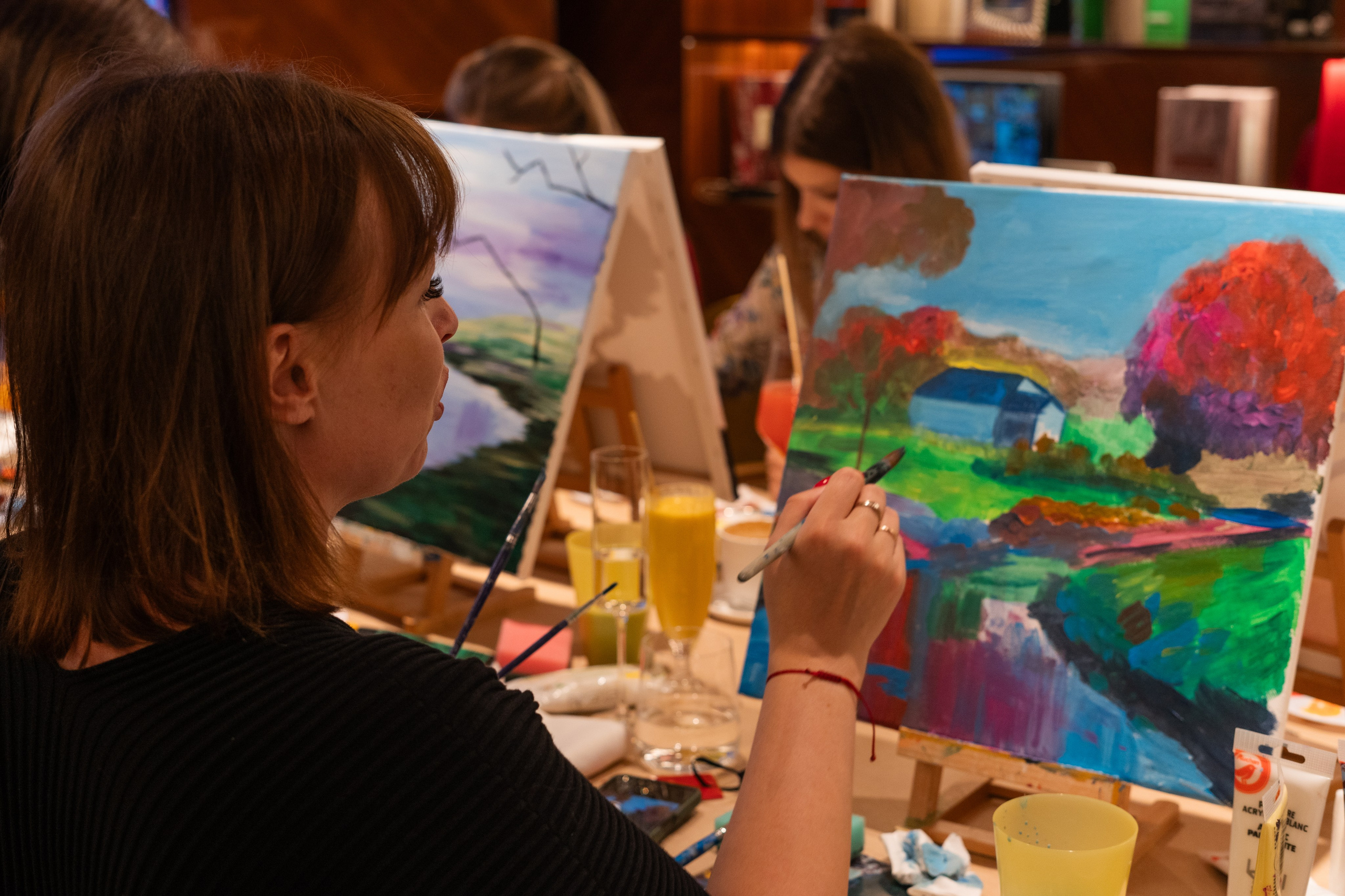 Корпоратив Teach Me Art 3. Портретный фотограф в Москве и Санкт-Петербурге Арина Чех