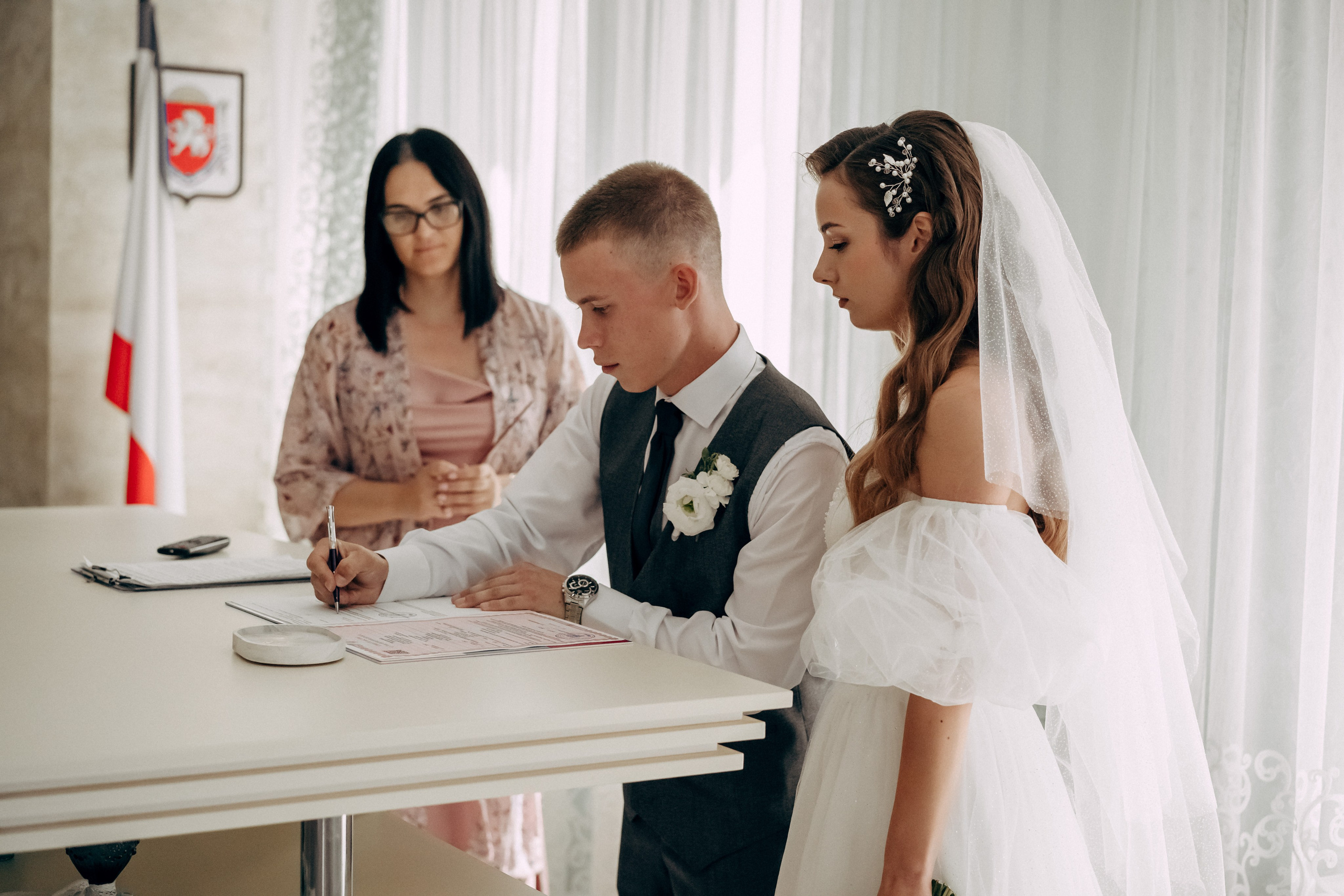 ЗАГС. Свадебный и семейный фотограф в Ростове-на-Дону и Керчи Алина Захарцова