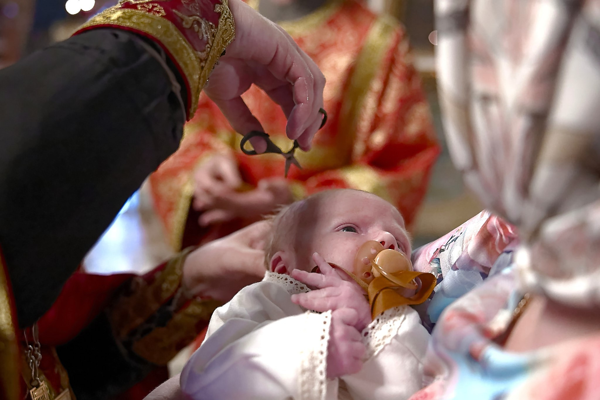 Таинство Крещения на Светлой Седмице. Фотограф в Москве